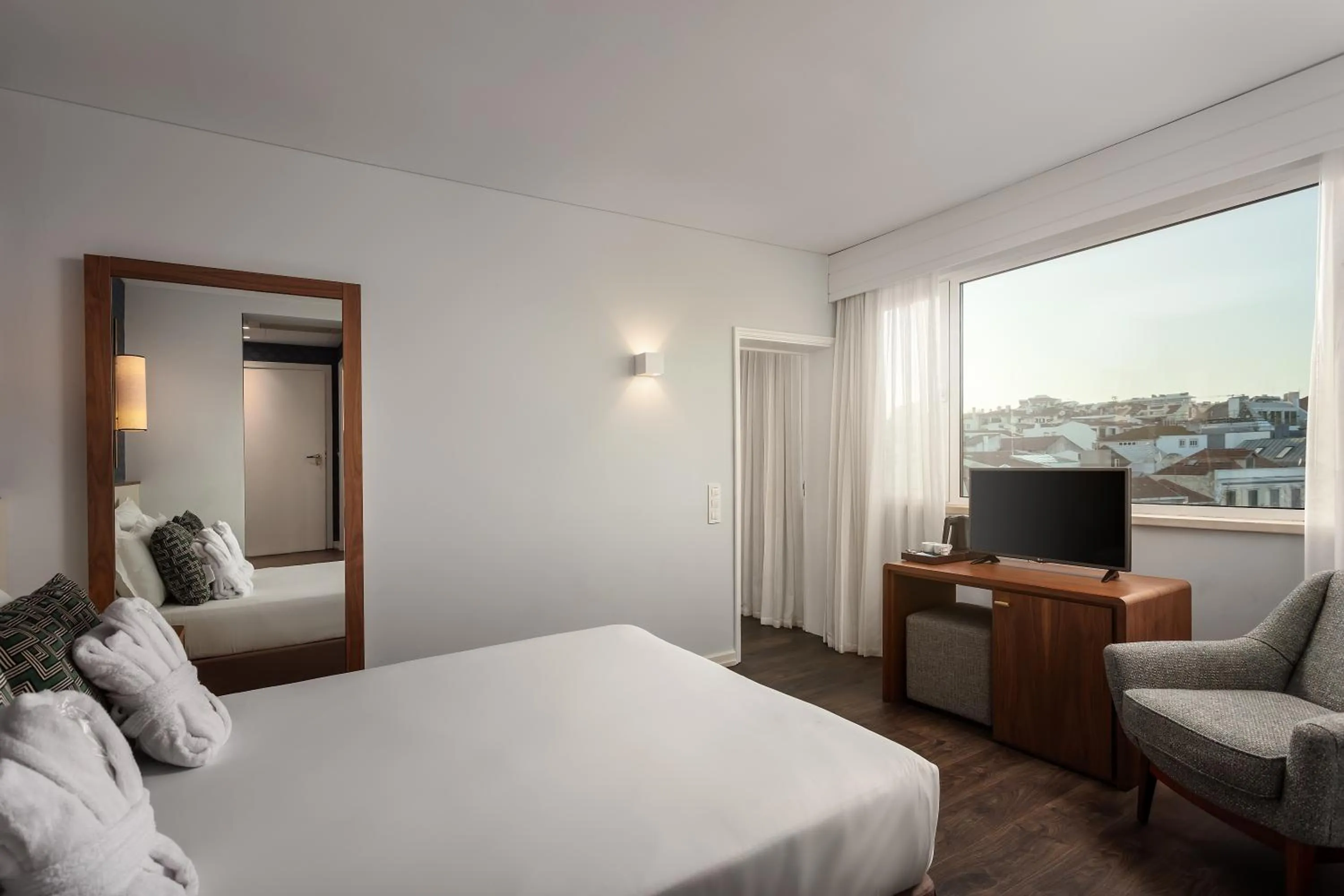 Bedroom, Bed in Hotel Baia