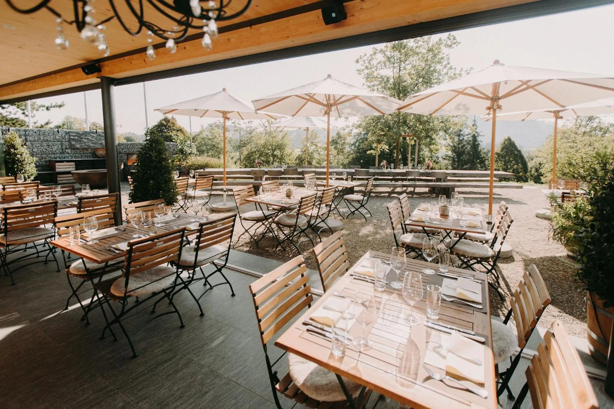Garden in Gasthof Sunnebad