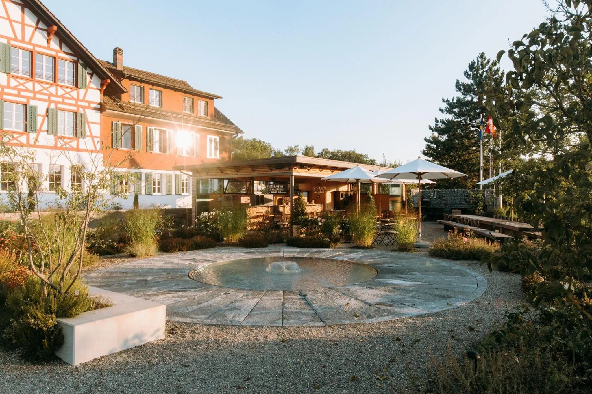 Garden in Gasthof Sunnebad