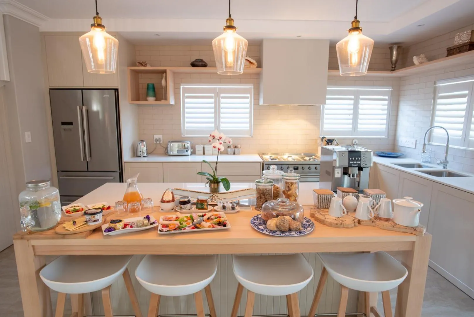 Continental breakfast in Bentley's Guesthouse