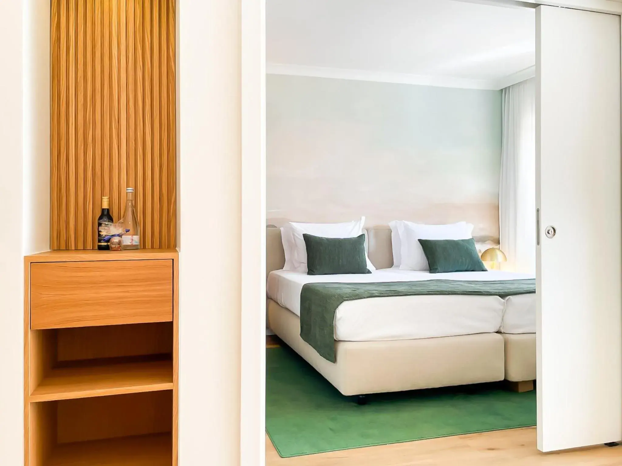 Bed in Santa Eulalia Hotel & Spa Bed in Santa Eulalia Hotel & Spa