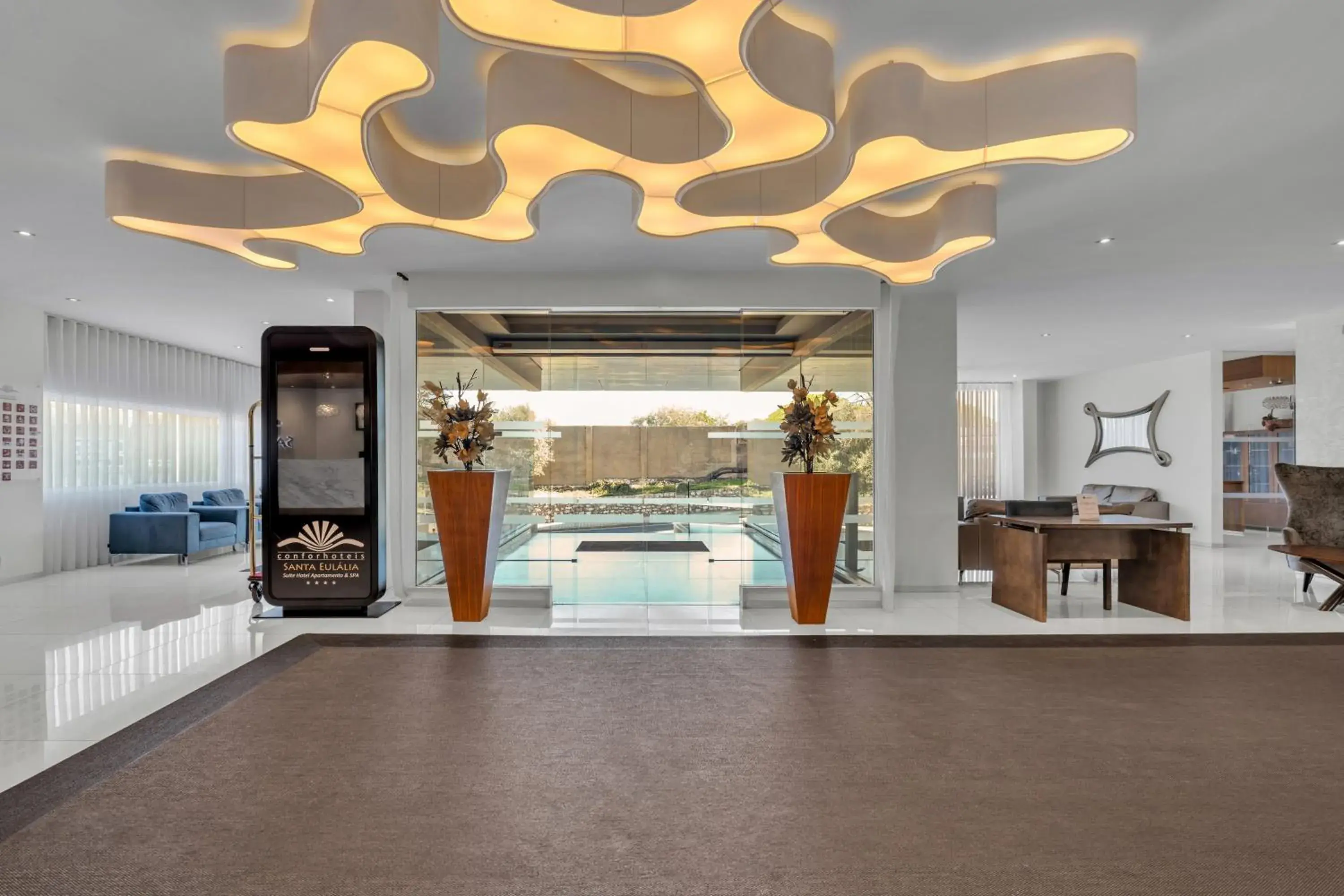 Facade/entrance in Santa Eulalia Hotel & Spa Facade/entrance in Santa Eulalia Hotel & Spa