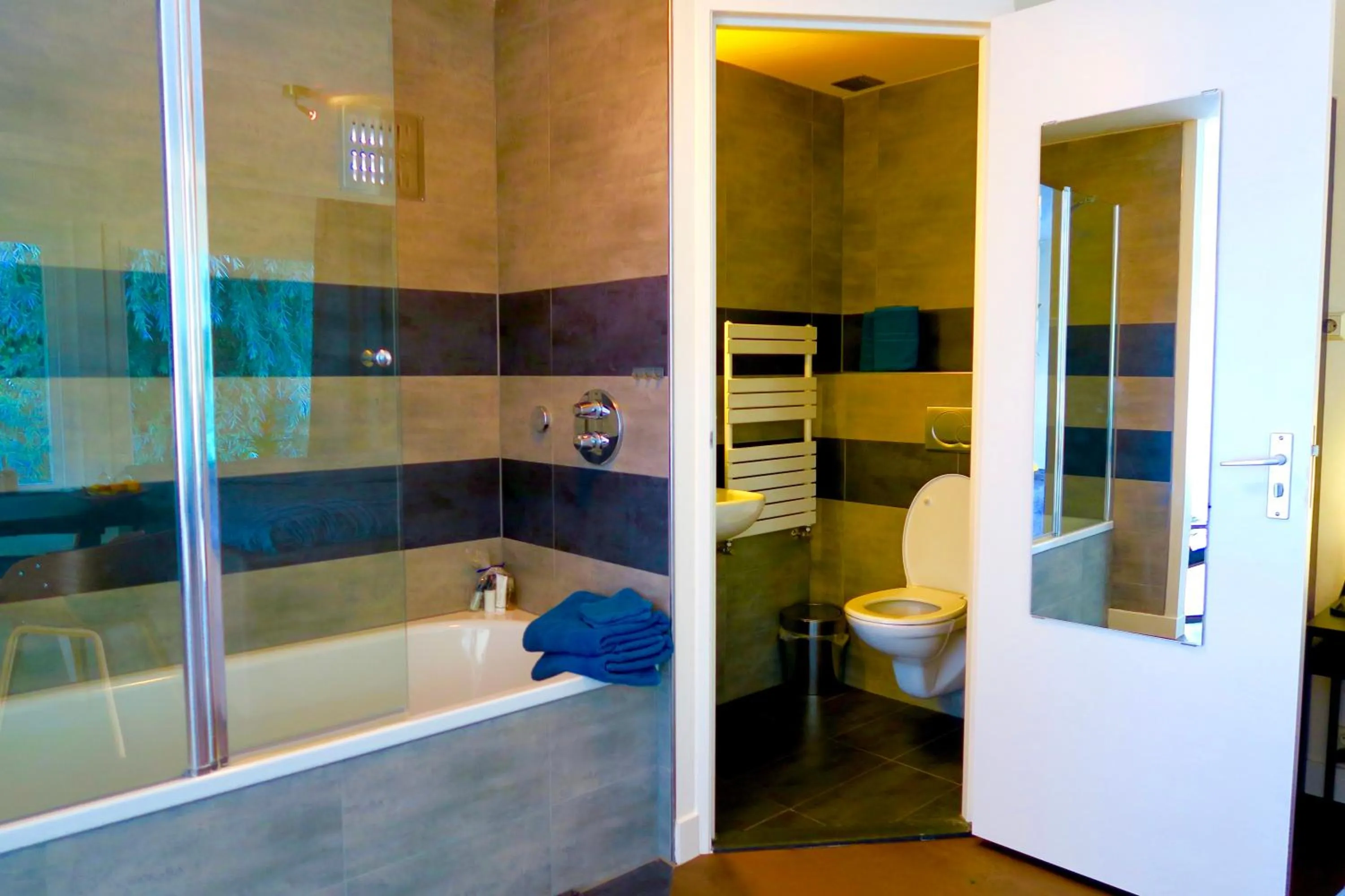 Shower in B&B De Leeuw