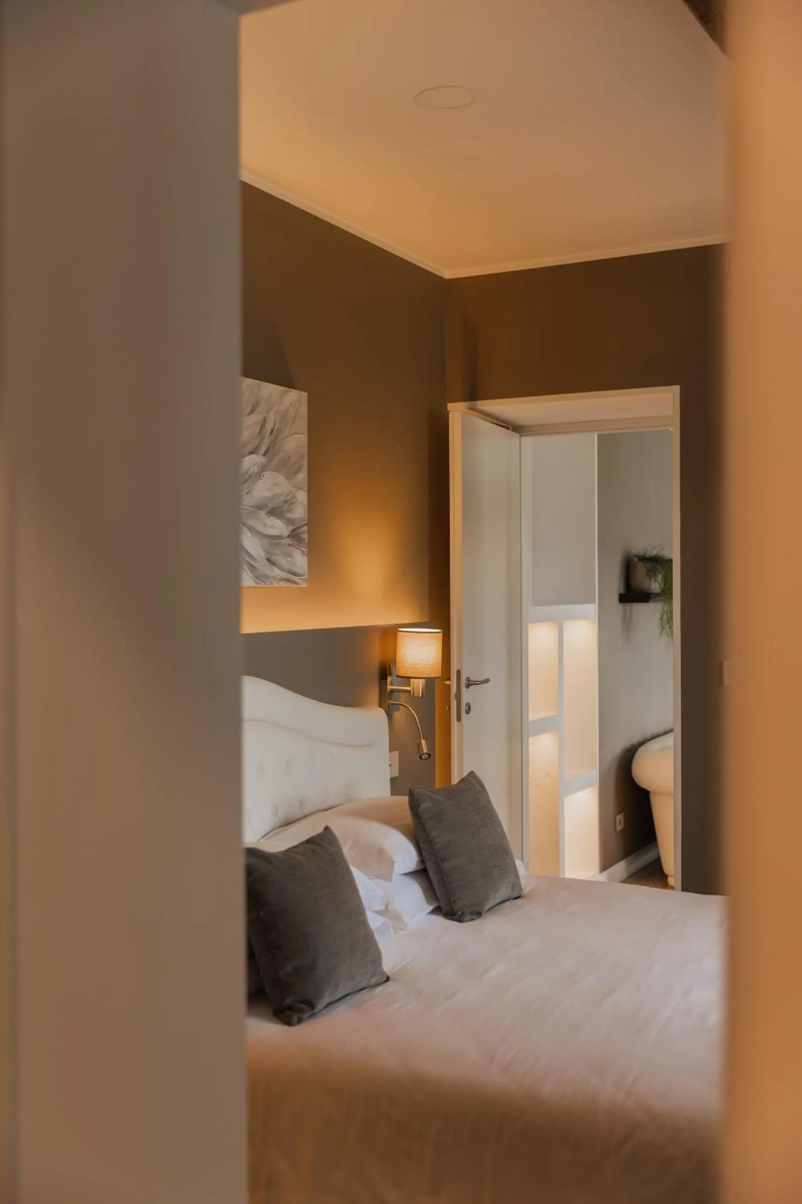 Bed in Villa Antica Colonia SPA & Wellness