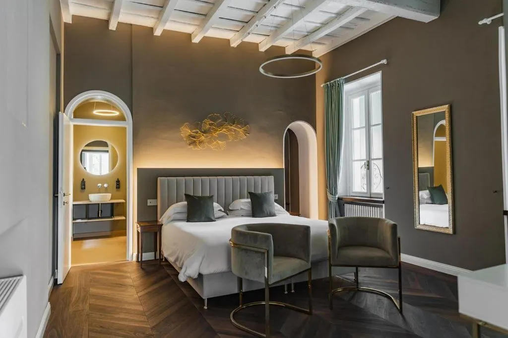 Bed in Villa Antica Colonia SPA & Wellness
