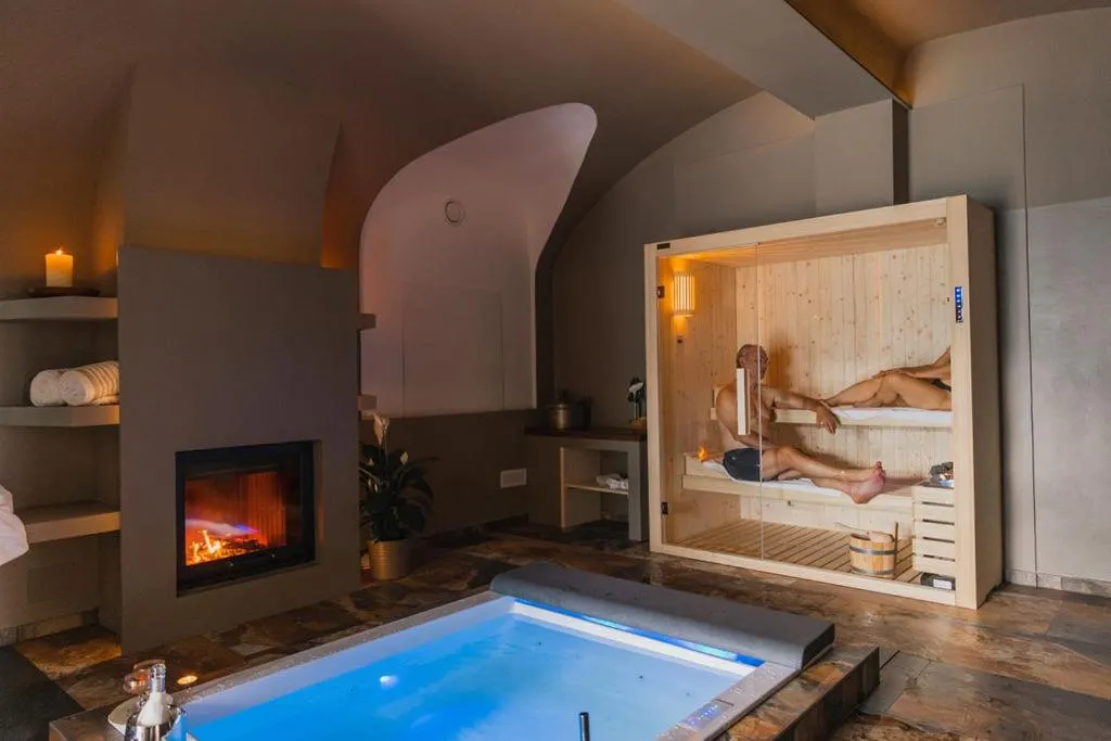 Sauna in Villa Antica Colonia SPA & Wellness
