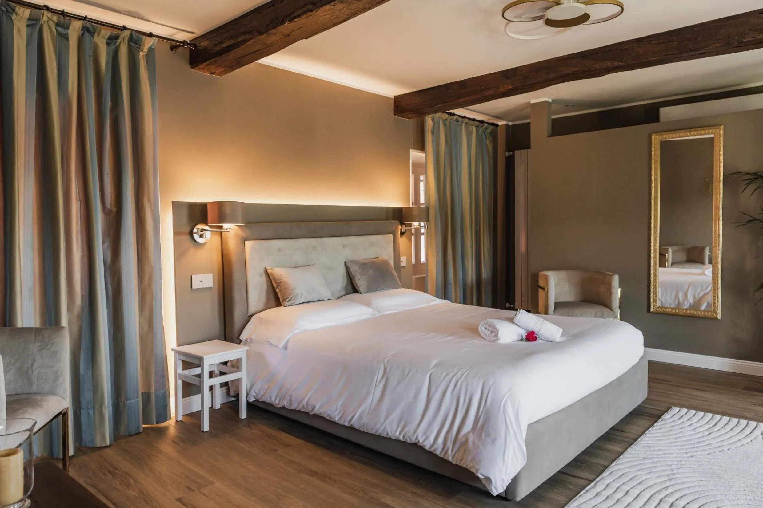 Bed in Villa Antica Colonia SPA & Wellness
