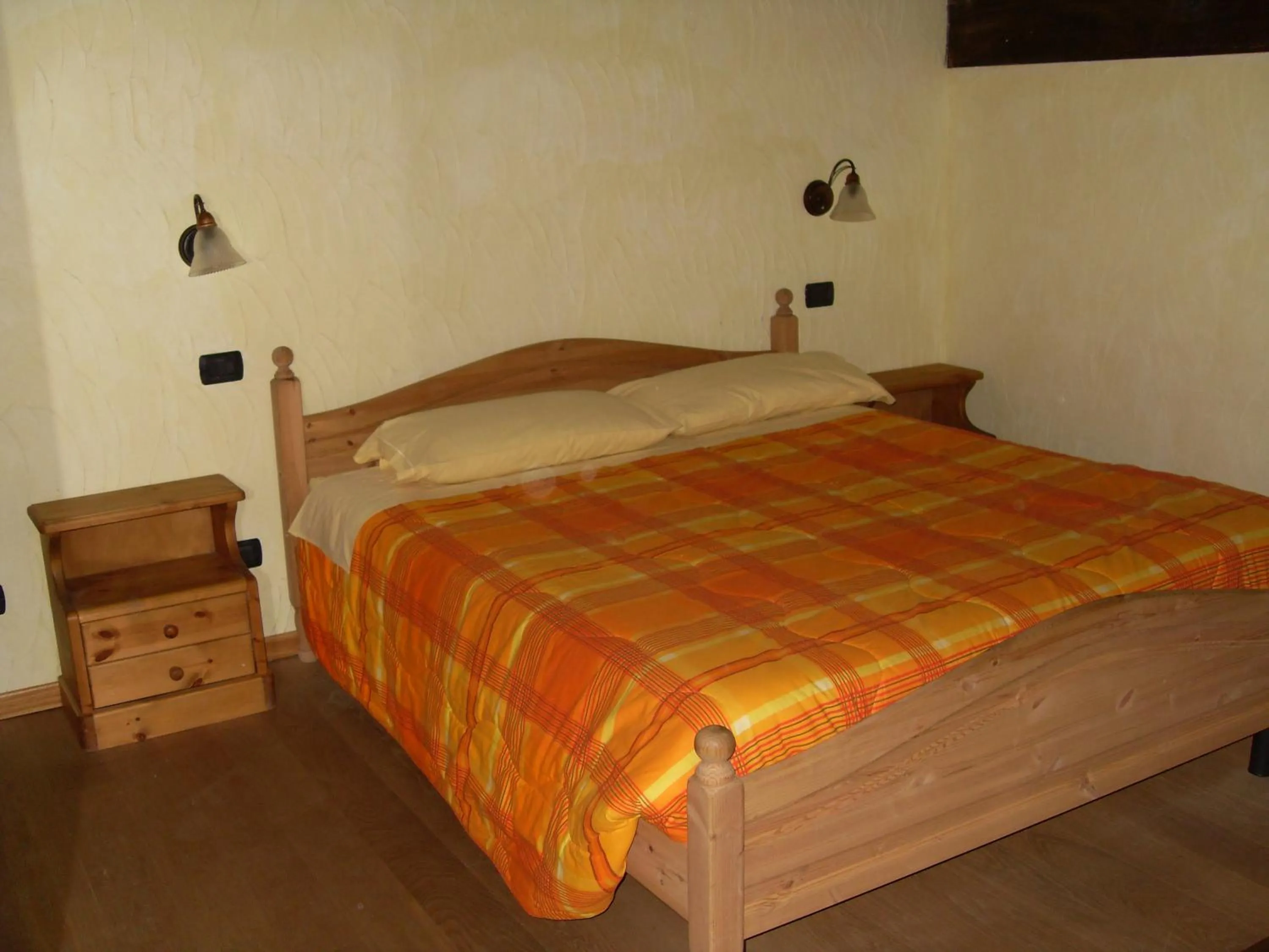 Bedroom, Bed in Residence Les Myosotis