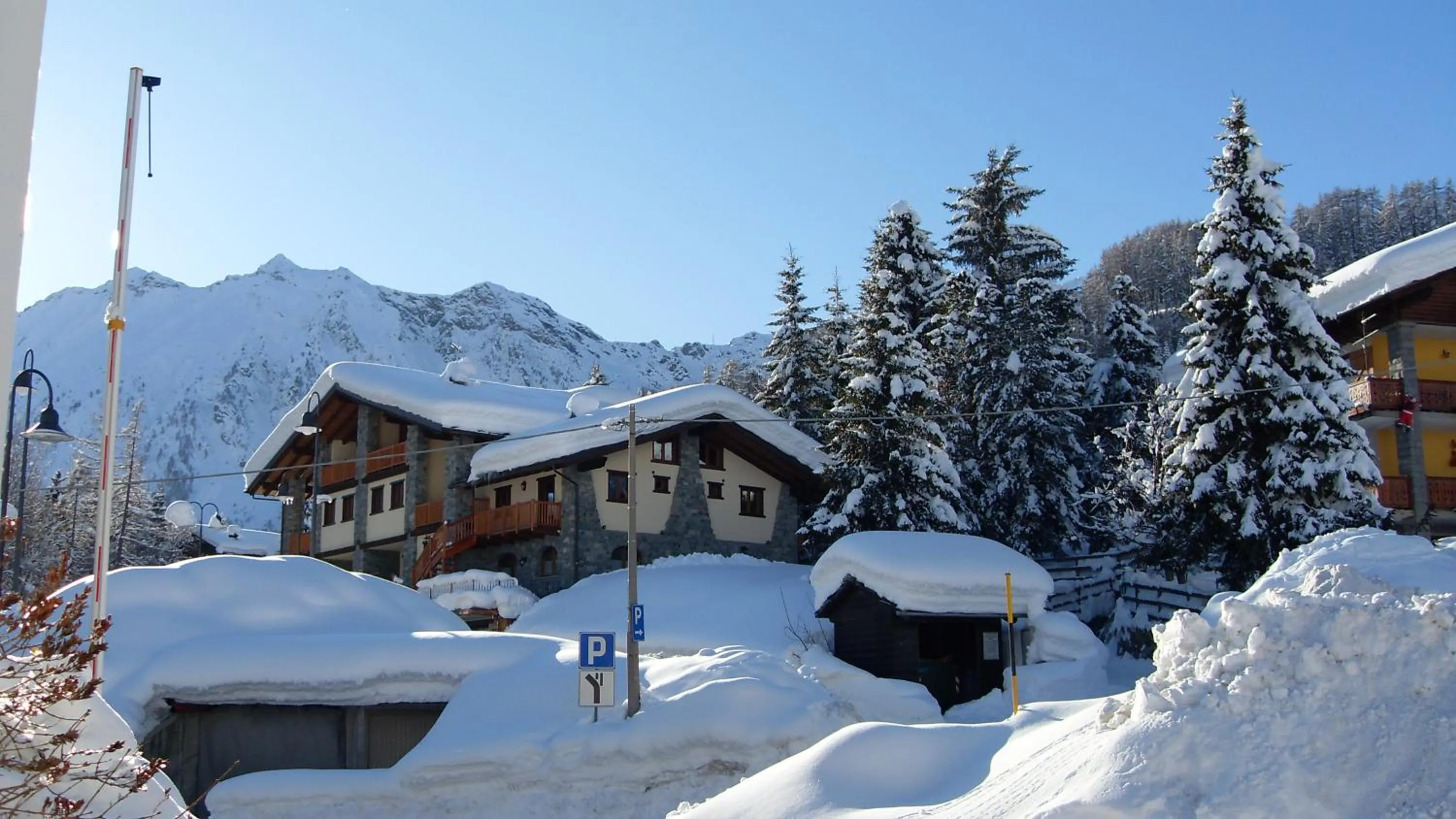 Natural landscape in Residence Les Myosotis