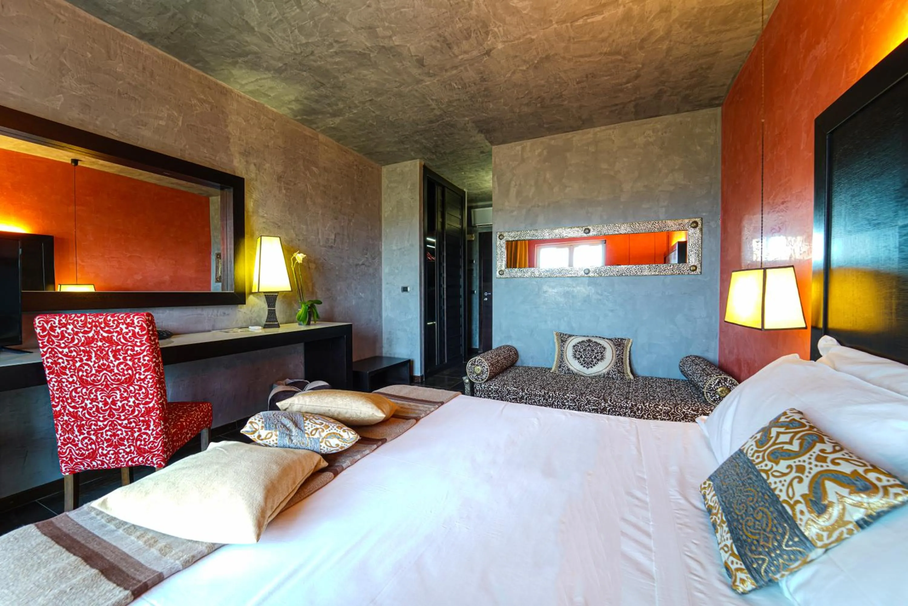 Bedroom in Amareclub Baia Dei Turchi Resort - Adults Only