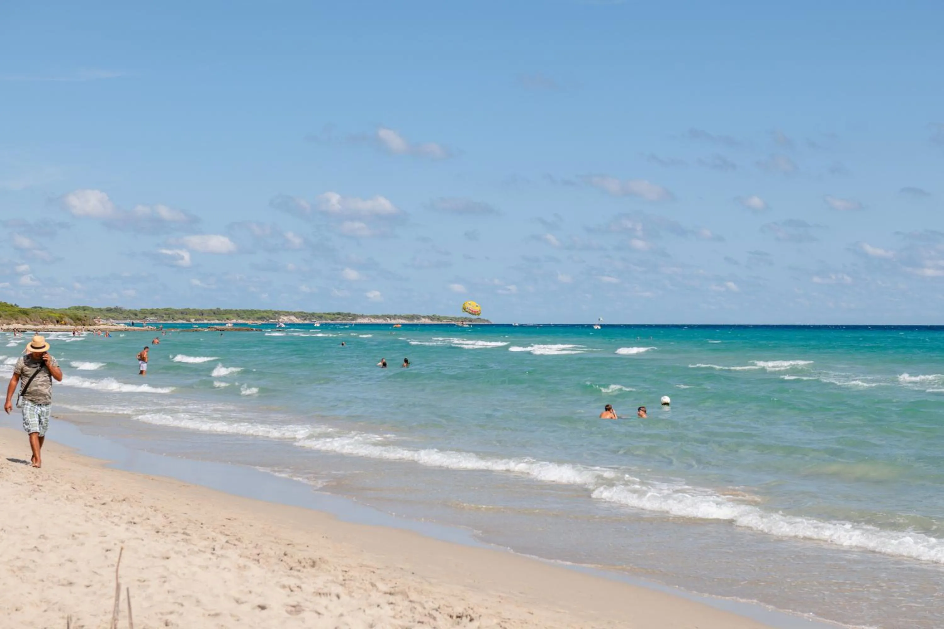 Beach in Amareclub Baia Dei Turchi Resort - Adults Only