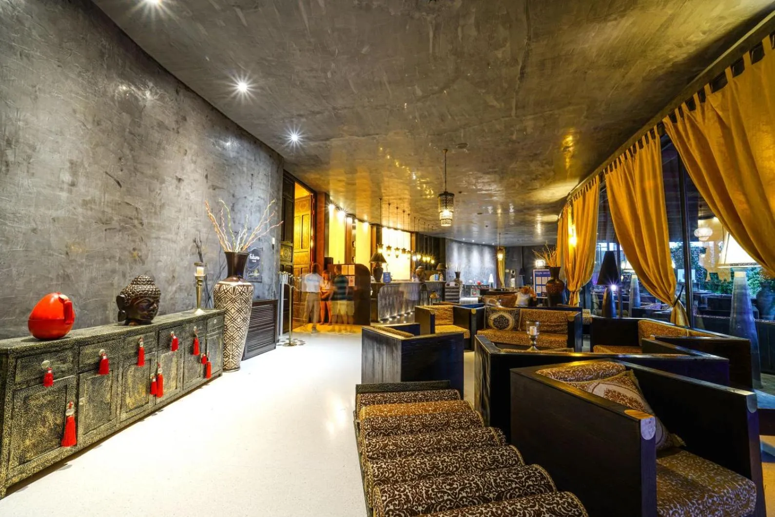 Living room in Amareclub Baia Dei Turchi Resort - Adults Only