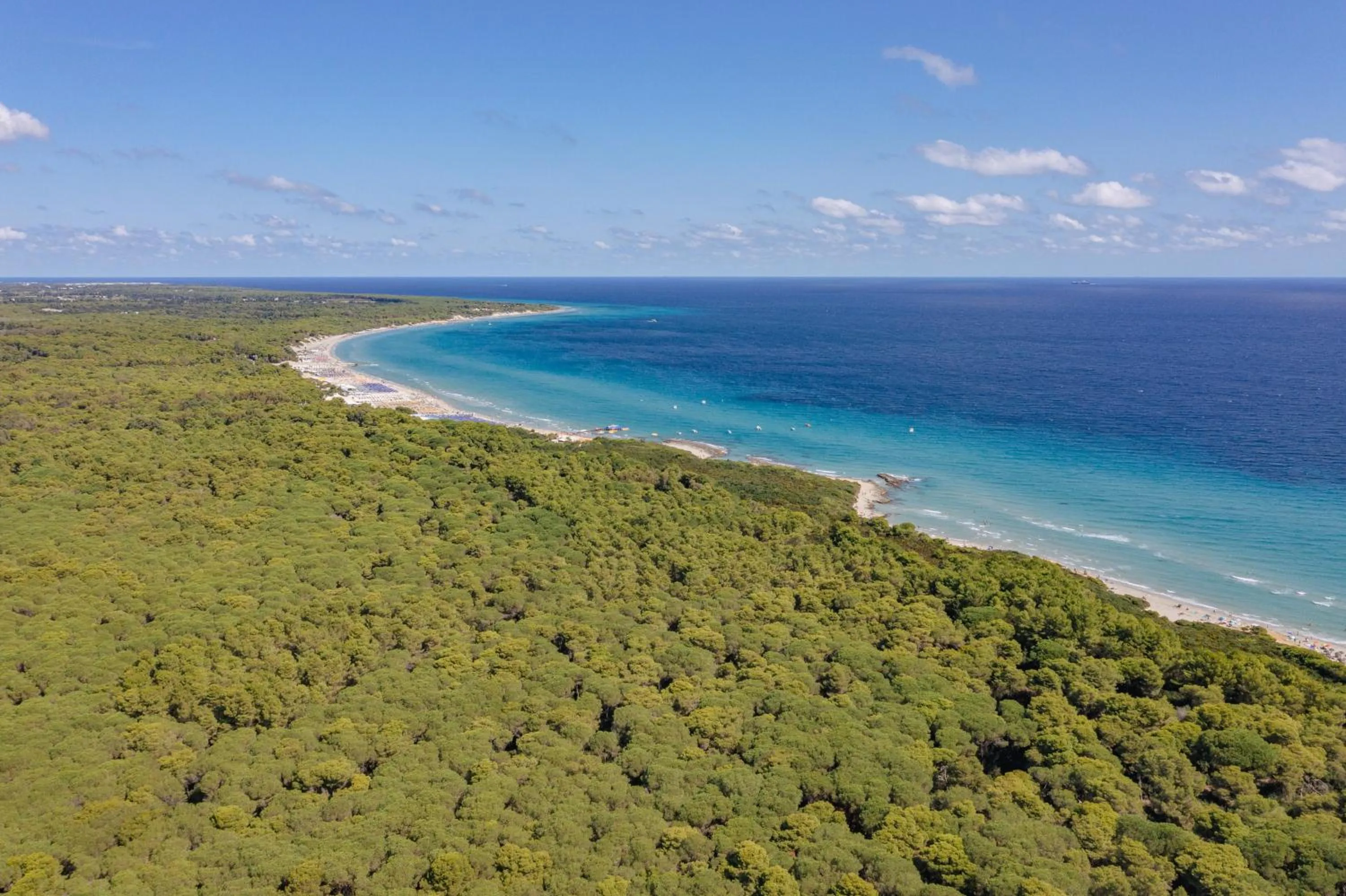 Bird's eye view in Amareclub Baia Dei Turchi Resort - Adults Only