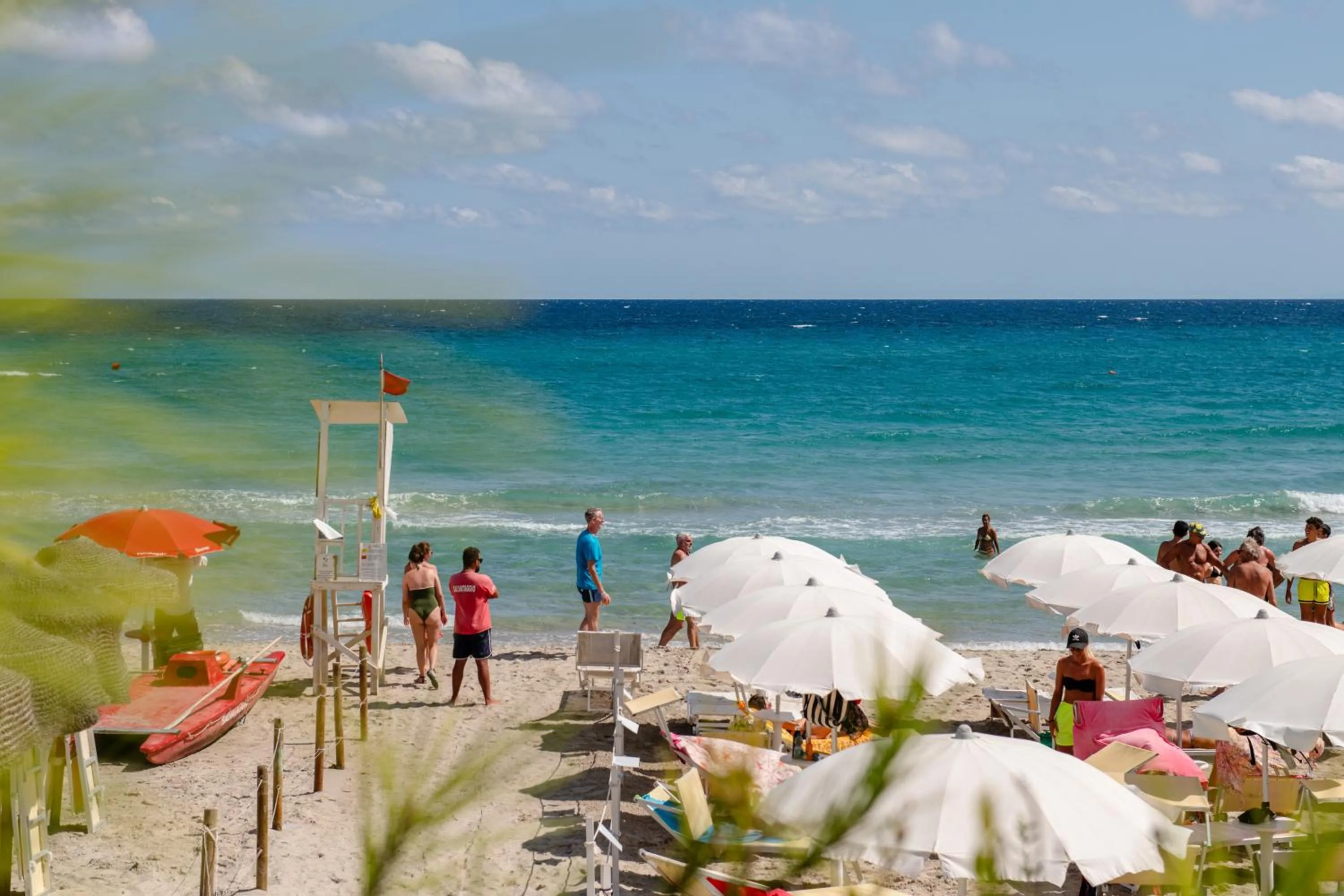Beach in Amareclub Baia Dei Turchi Resort - Adults Only