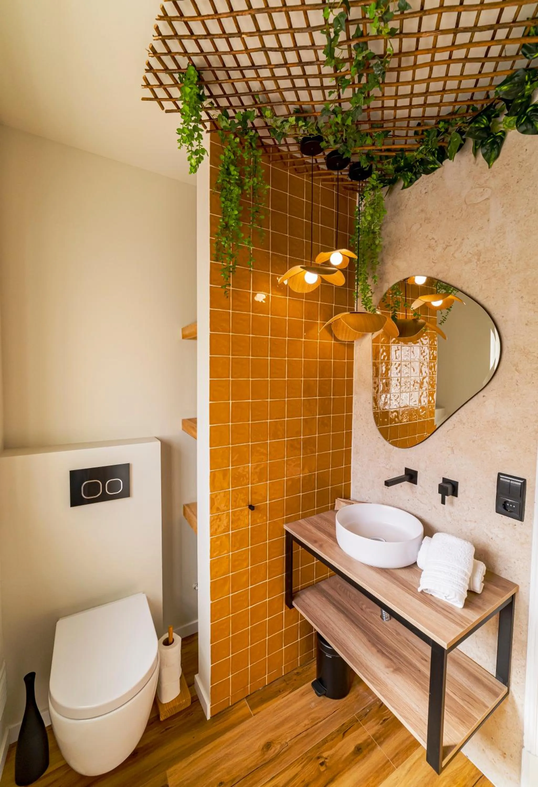 Bathroom in 19 Tile Ceramic Concept - by Unlock Hotels