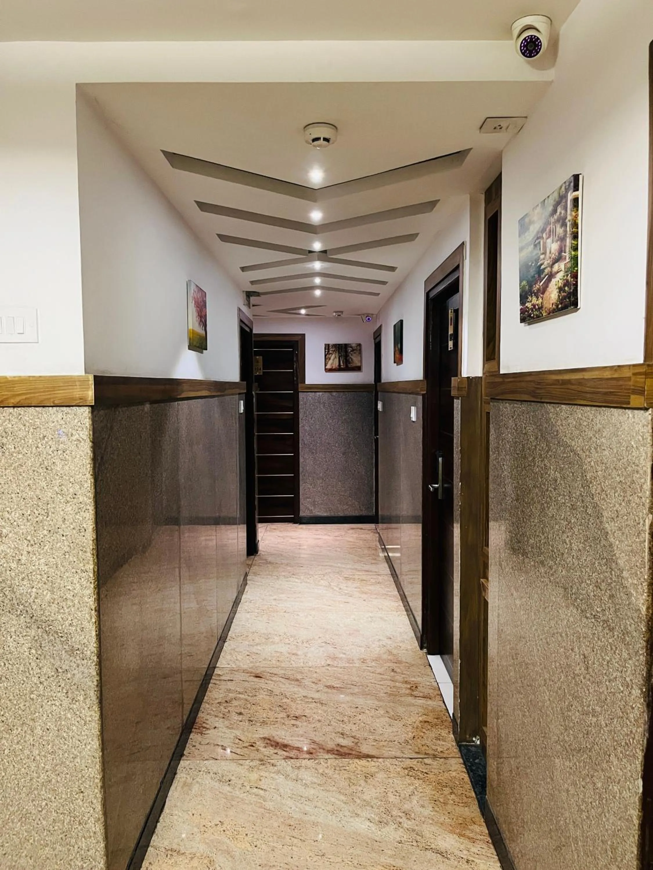 Property building in The Porch Inn Hotel & Service Apartments Near Nimhans Hospital