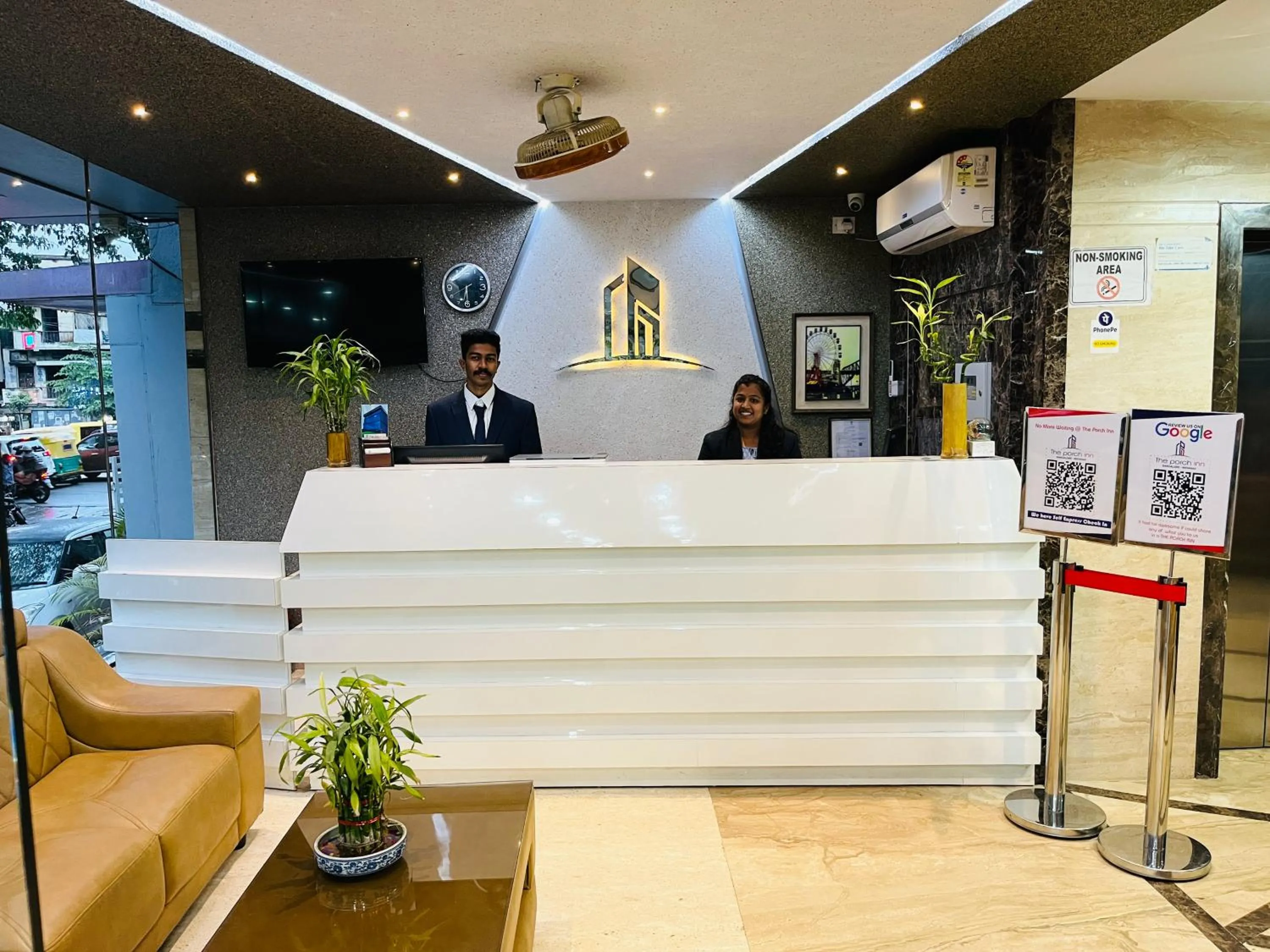 Staff in The Porch Inn Hotel & Service Apartments Near Nimhans Hospital