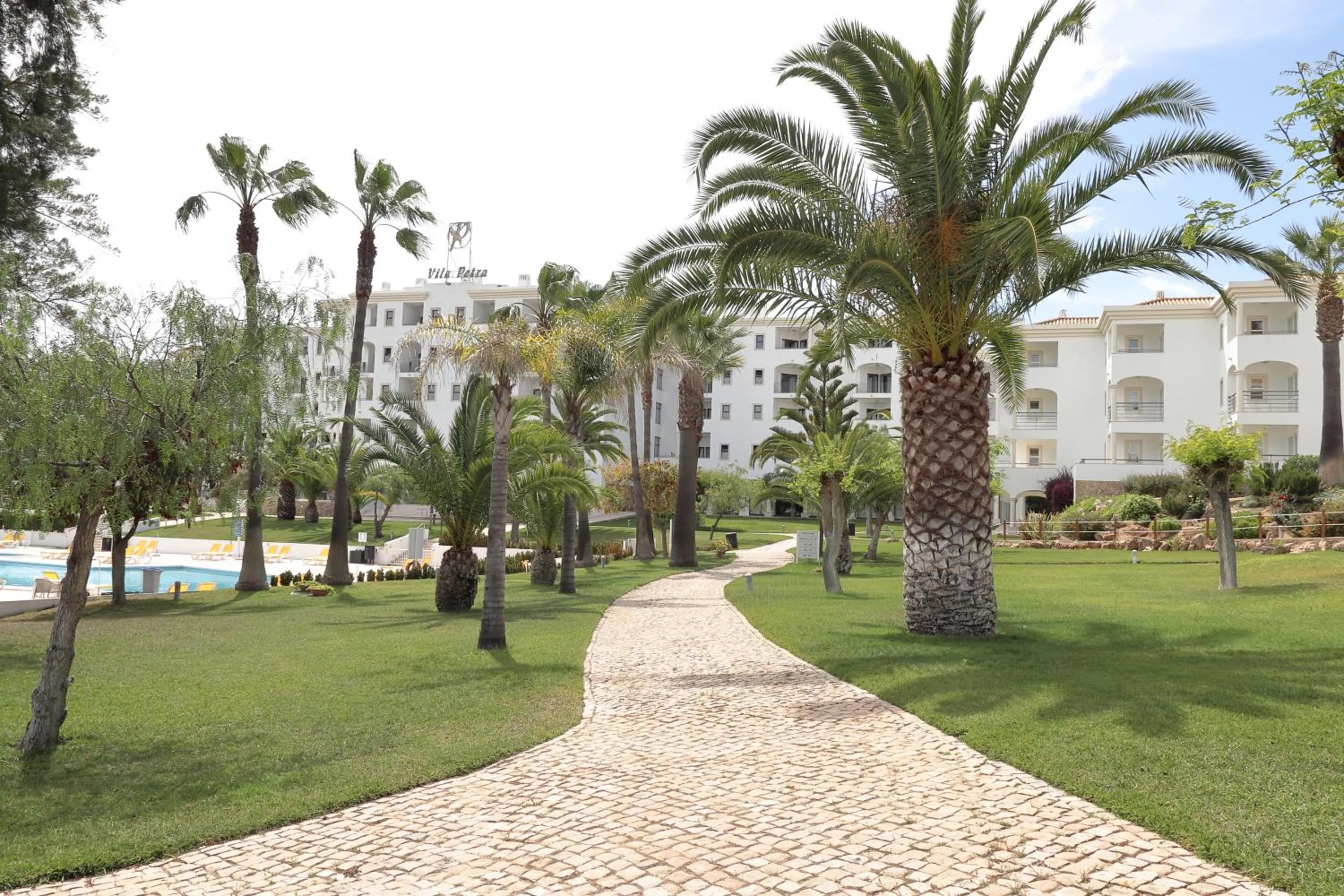 Garden view in Vila Petra