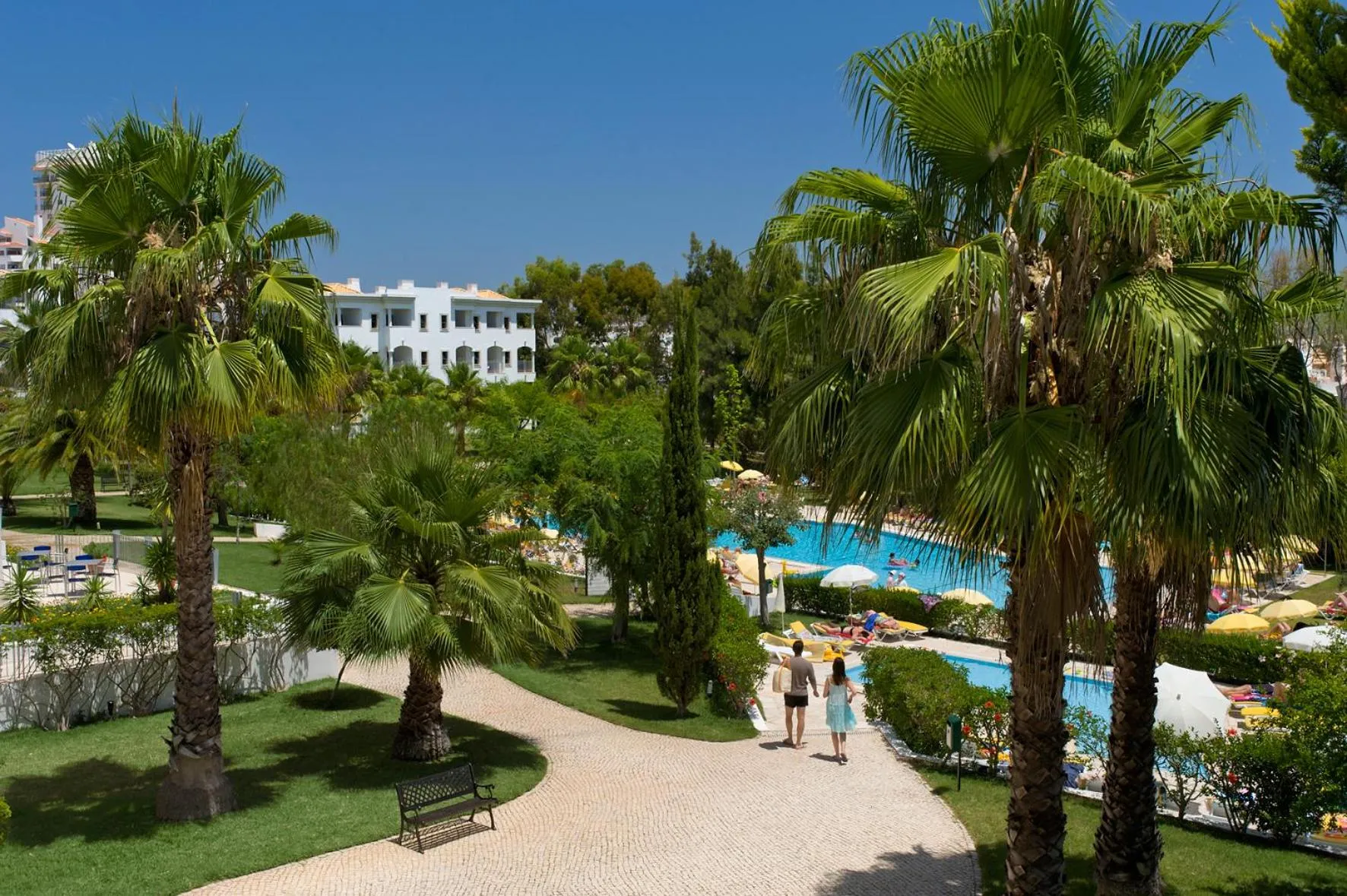 Garden in Vila Petra