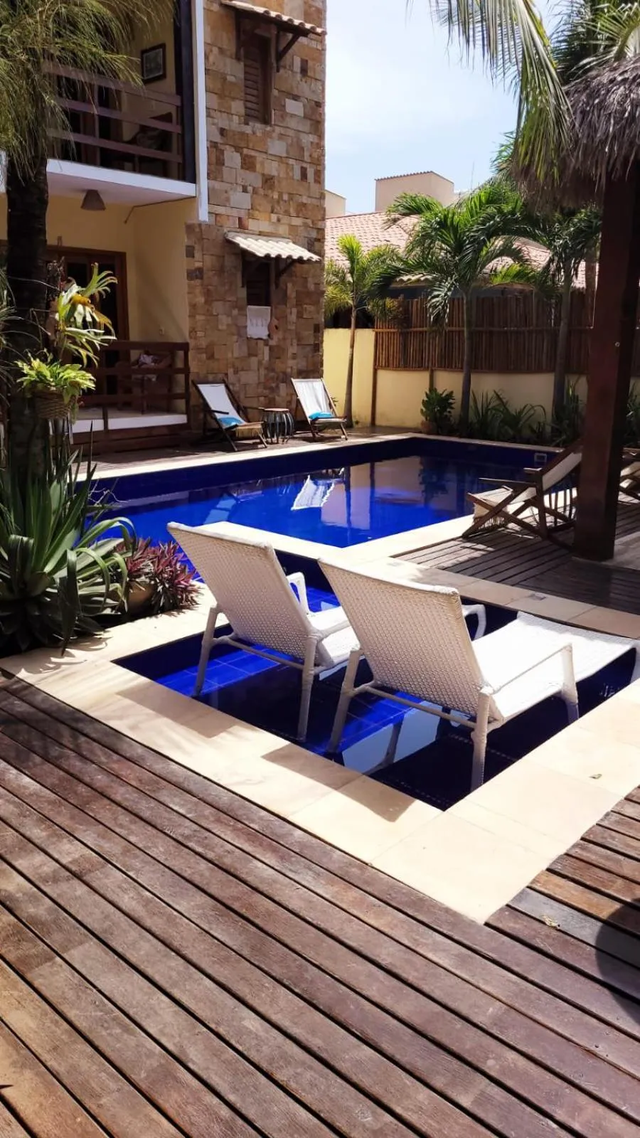 Swimming pool in Villa Água de Coco