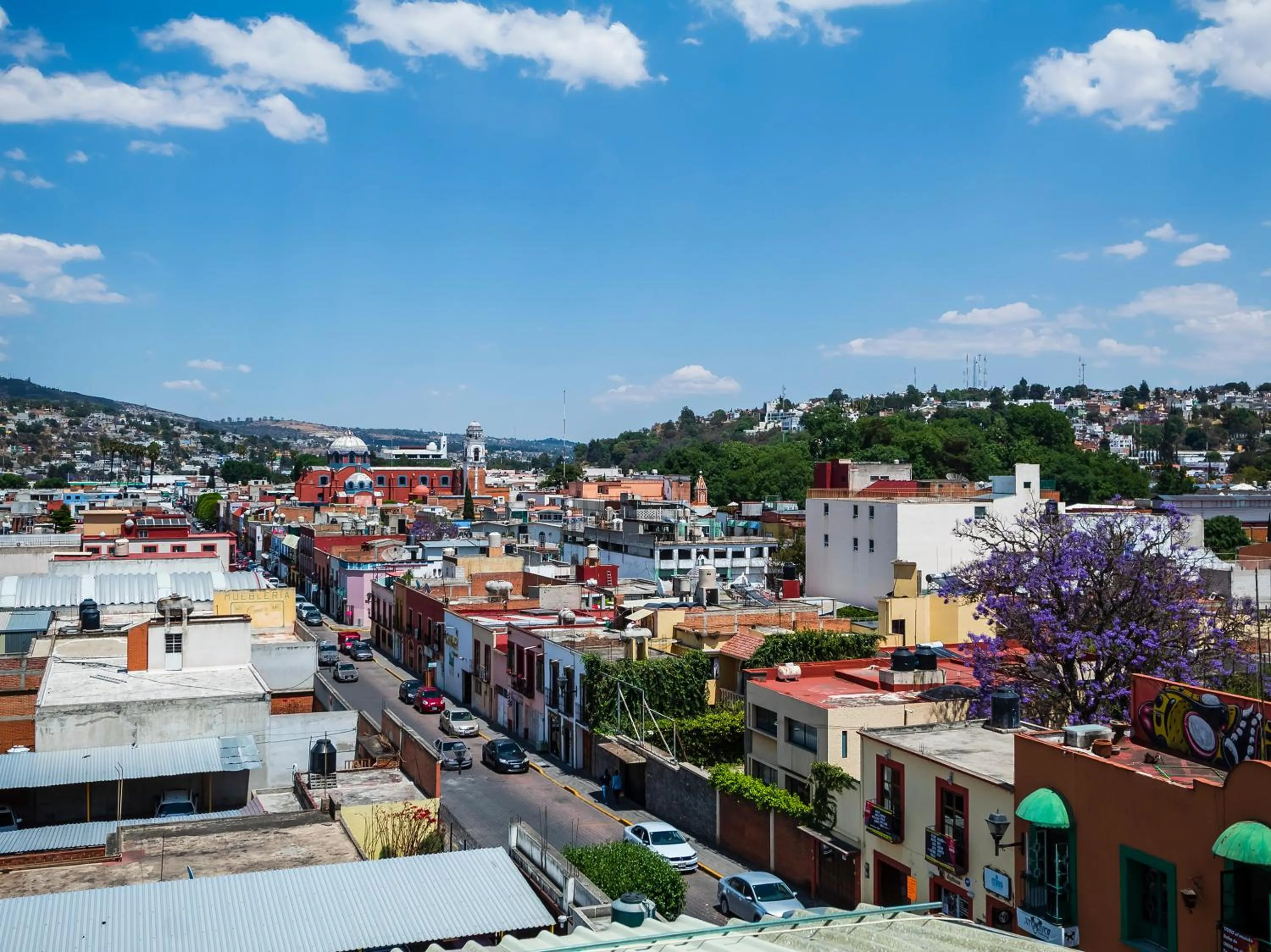 City view in Hotel De La Loma