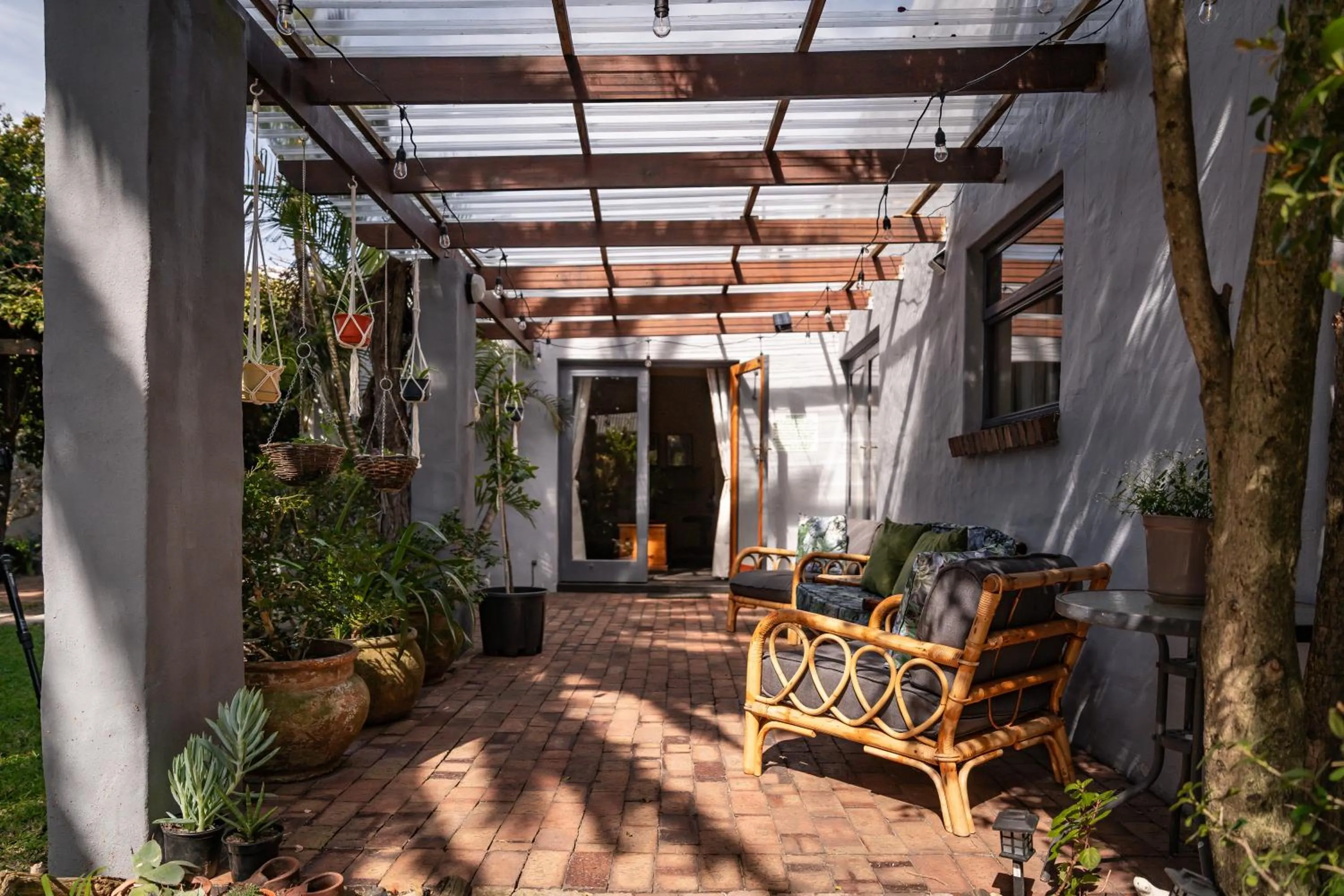 Garden in Be My Guest Lodge