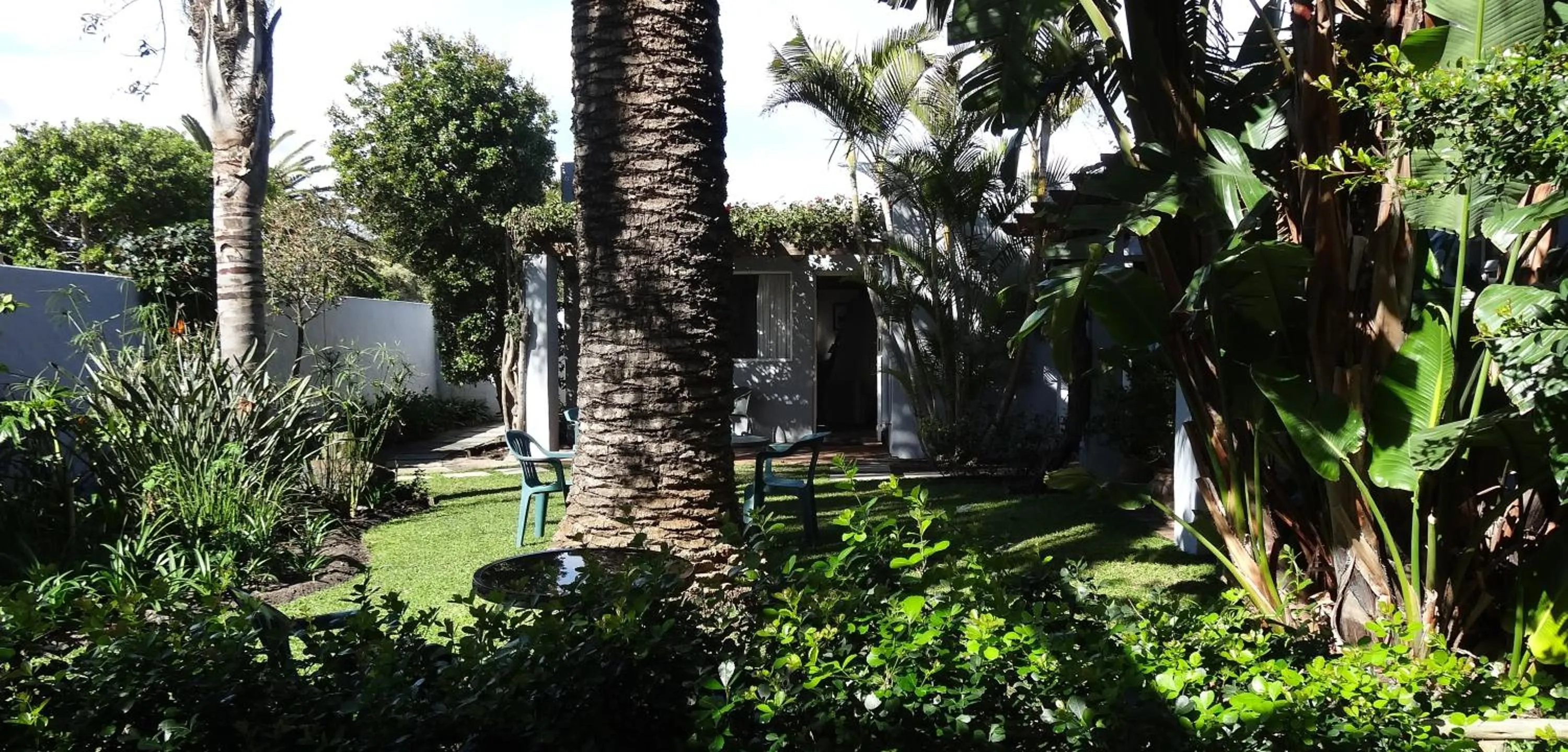 Garden in Be My Guest Lodge