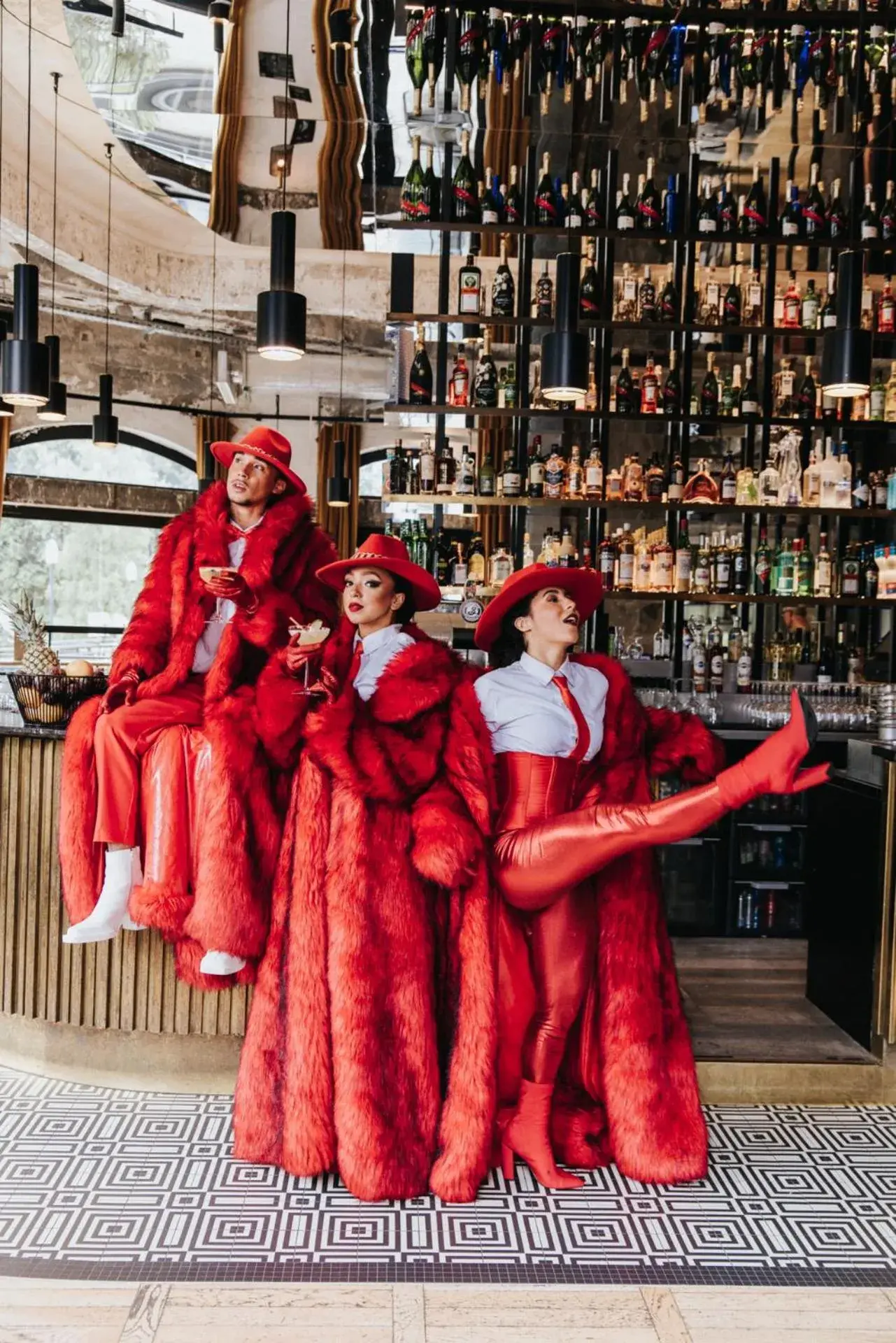 Lounge or bar in La Folie Douce Hotels Chamonix Lounge or bar in La Folie Douce Hotels Chamonix