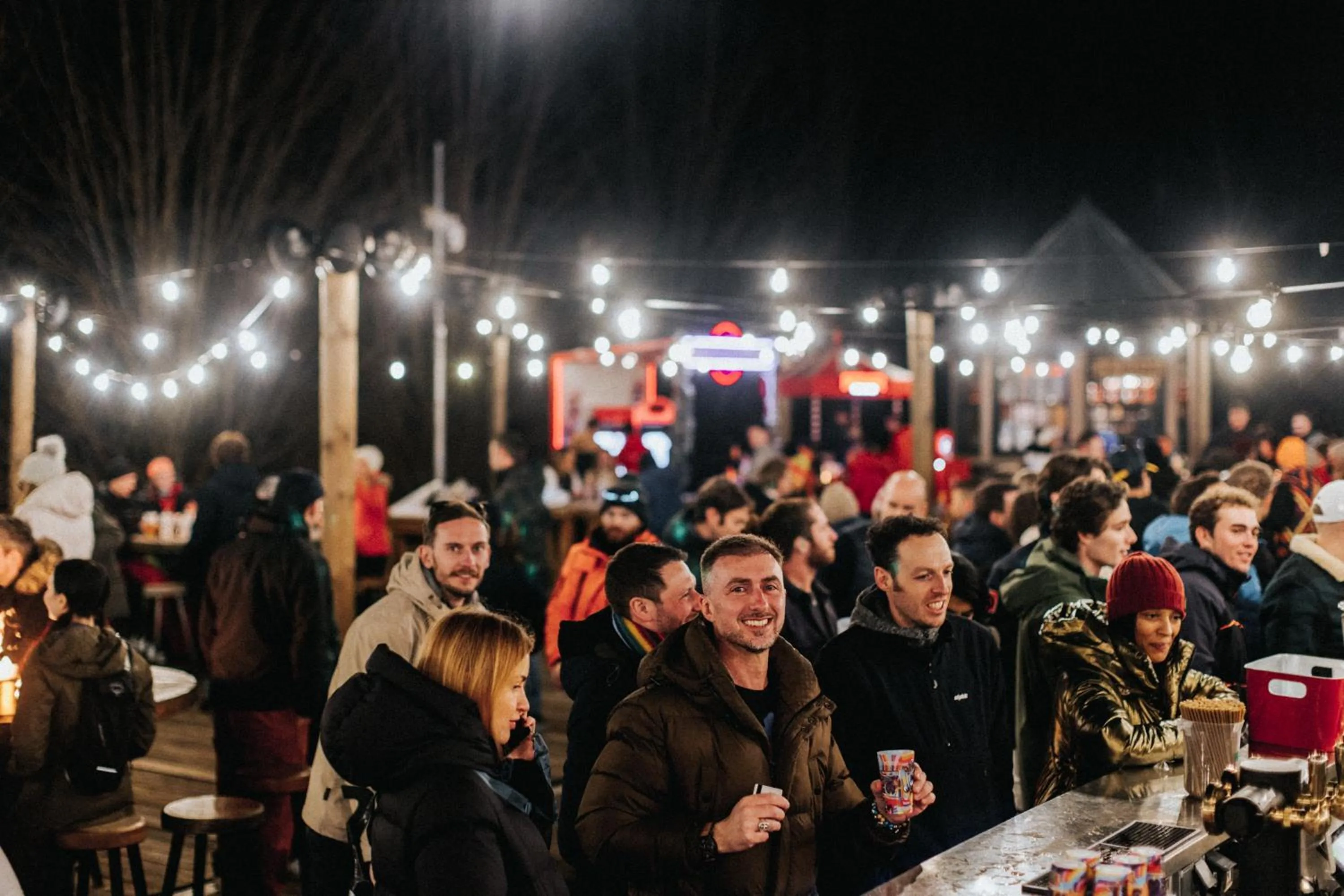 Patio in La Folie Douce Hotels Chamonix
