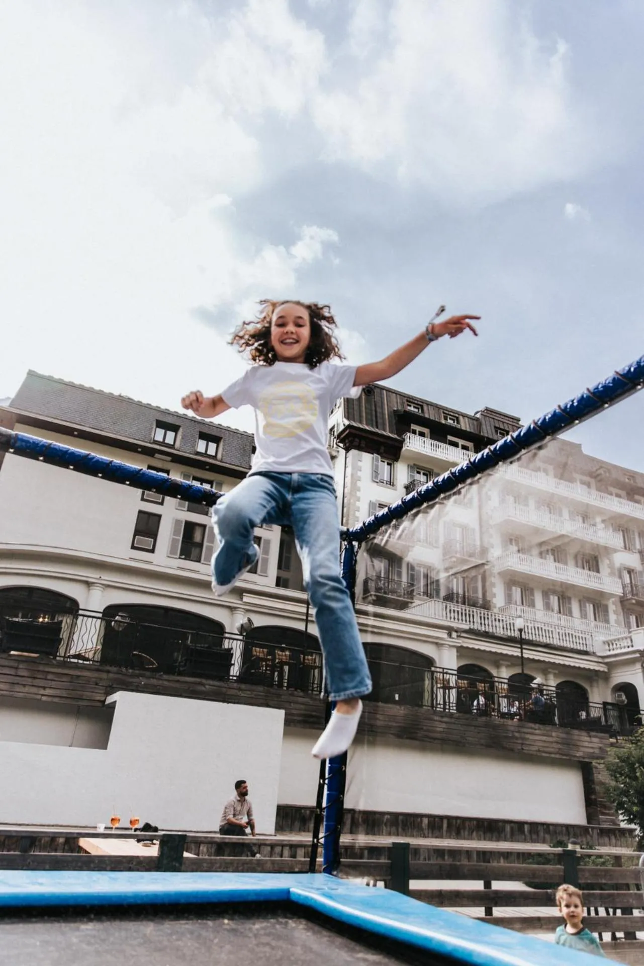 Children play ground in La Folie Douce Hotels Chamonix