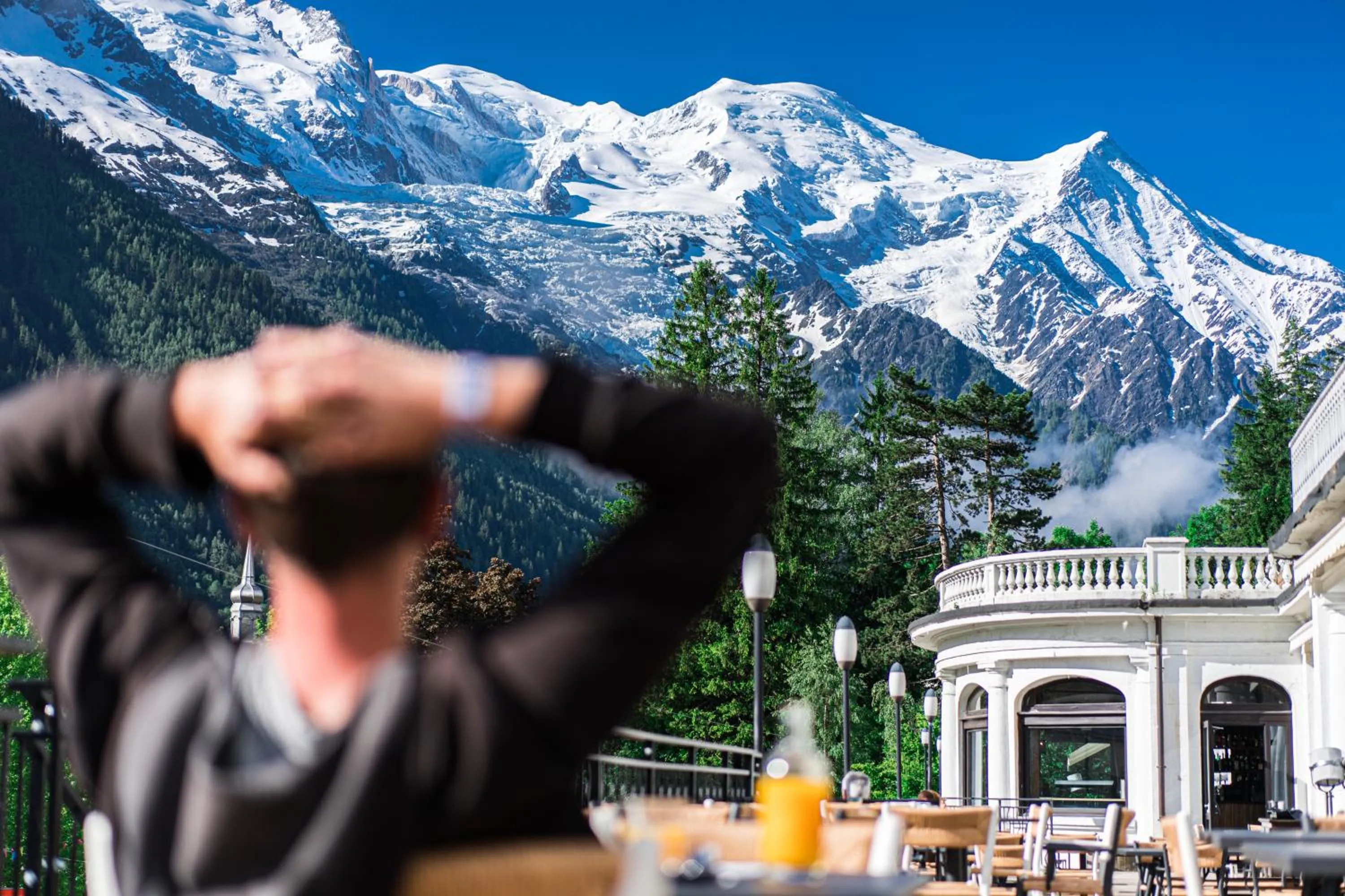 People in La Folie Douce Hotels Chamonix