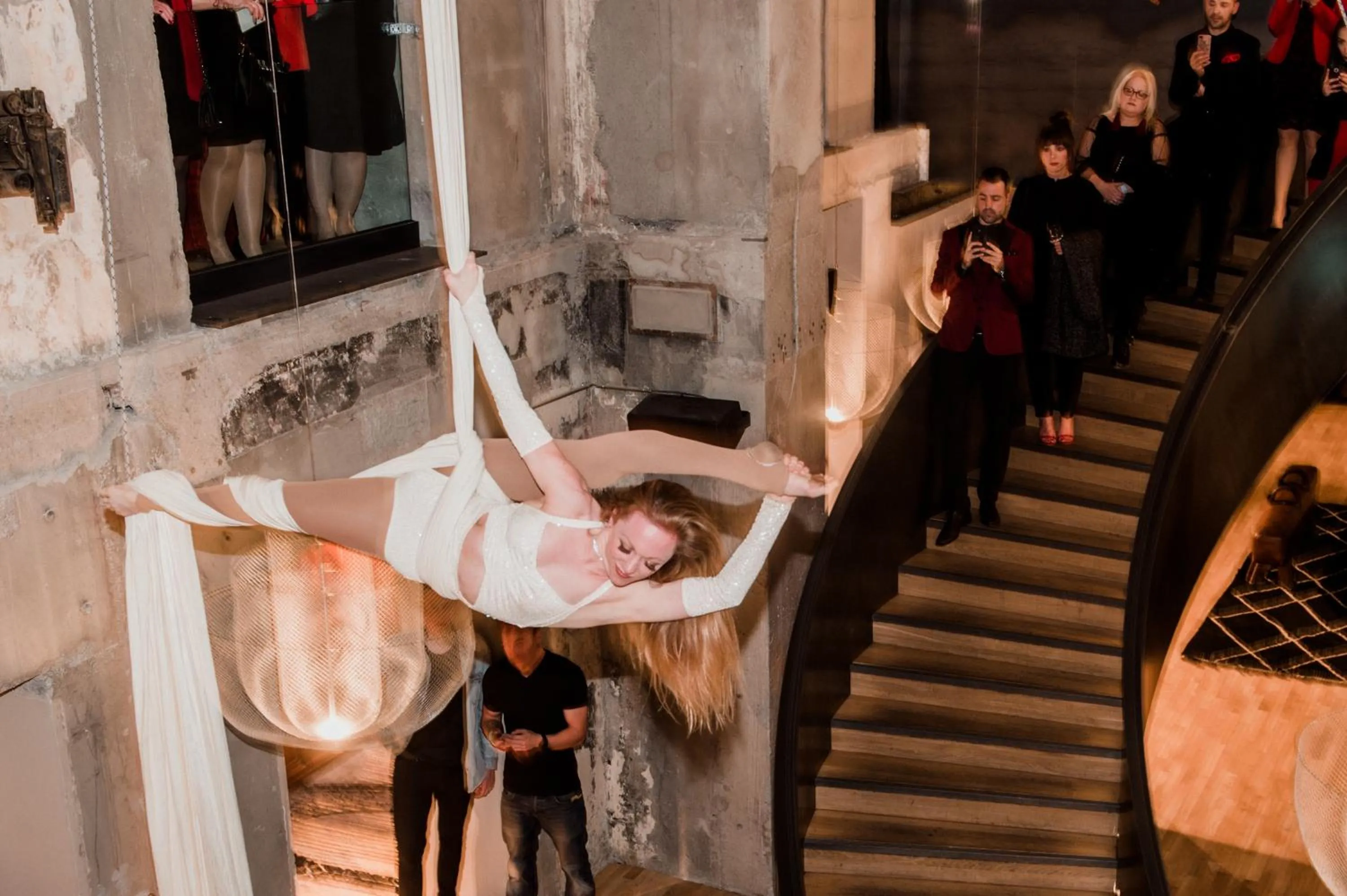 Staff in La Folie Douce Hotels Chamonix