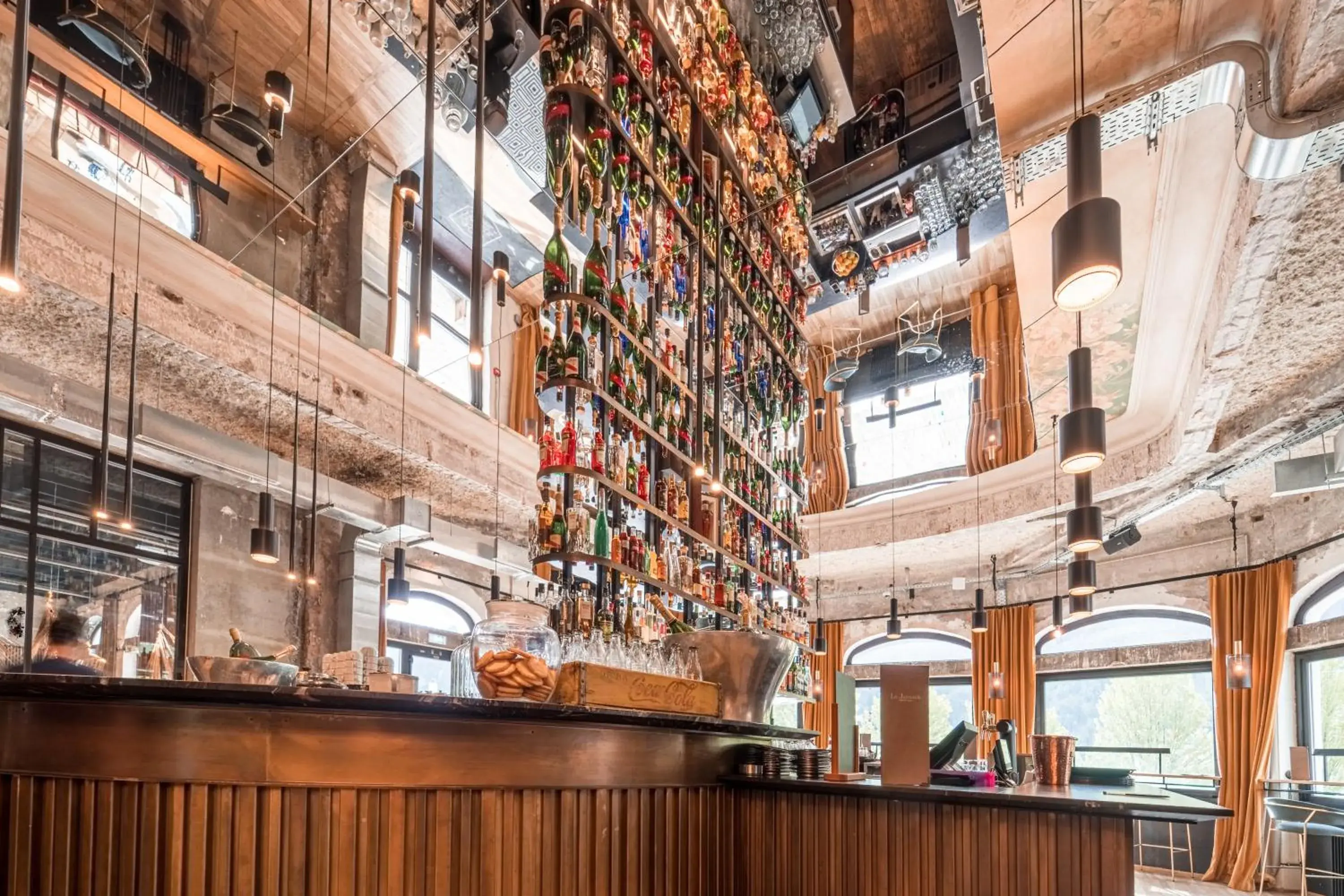 Lounge or bar in La Folie Douce Hotels Chamonix Lounge or bar in La Folie Douce Hotels Chamonix