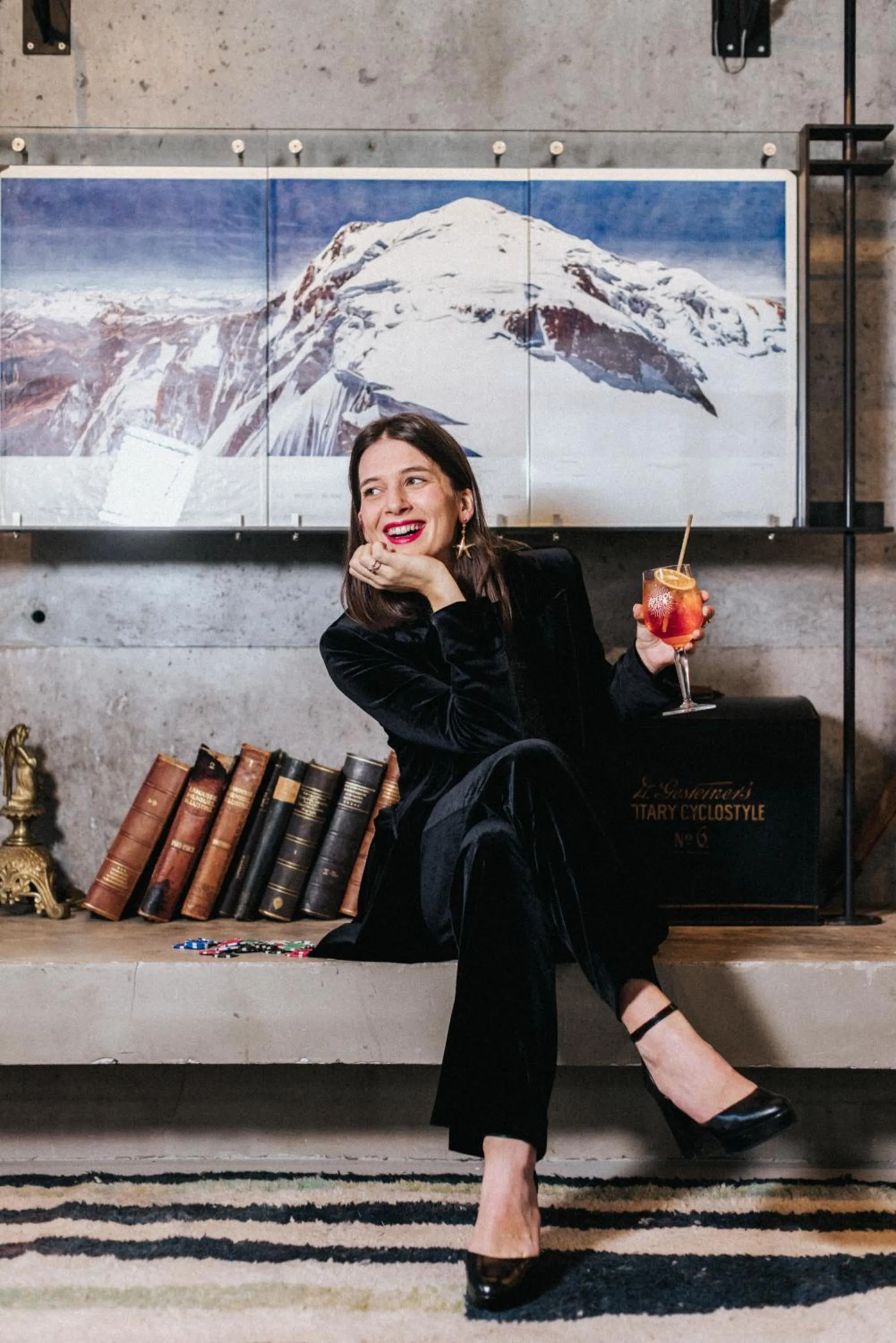 People in La Folie Douce Hotels Chamonix