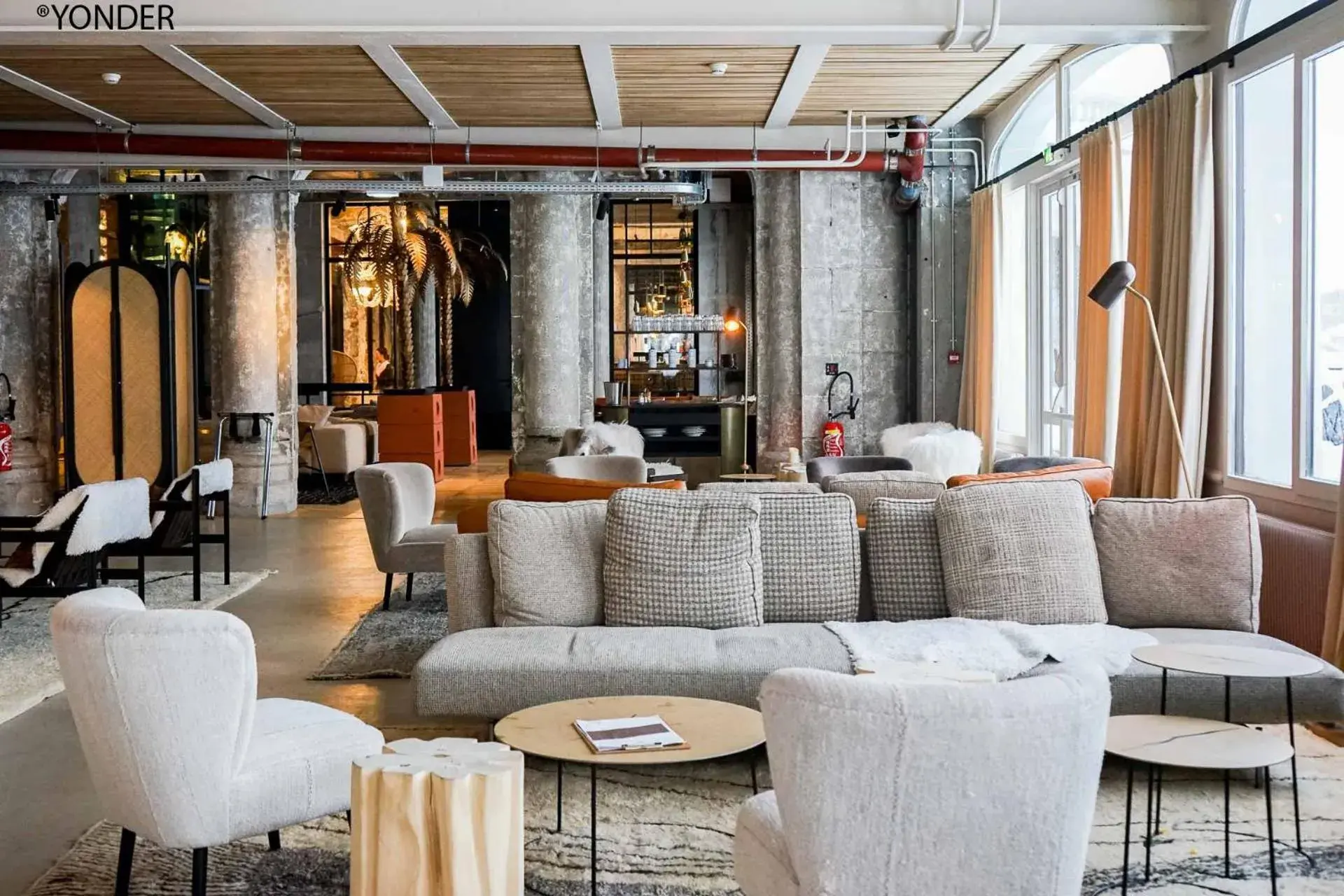 Lounge or bar in La Folie Douce Hotels Chamonix Lounge or bar in La Folie Douce Hotels Chamonix