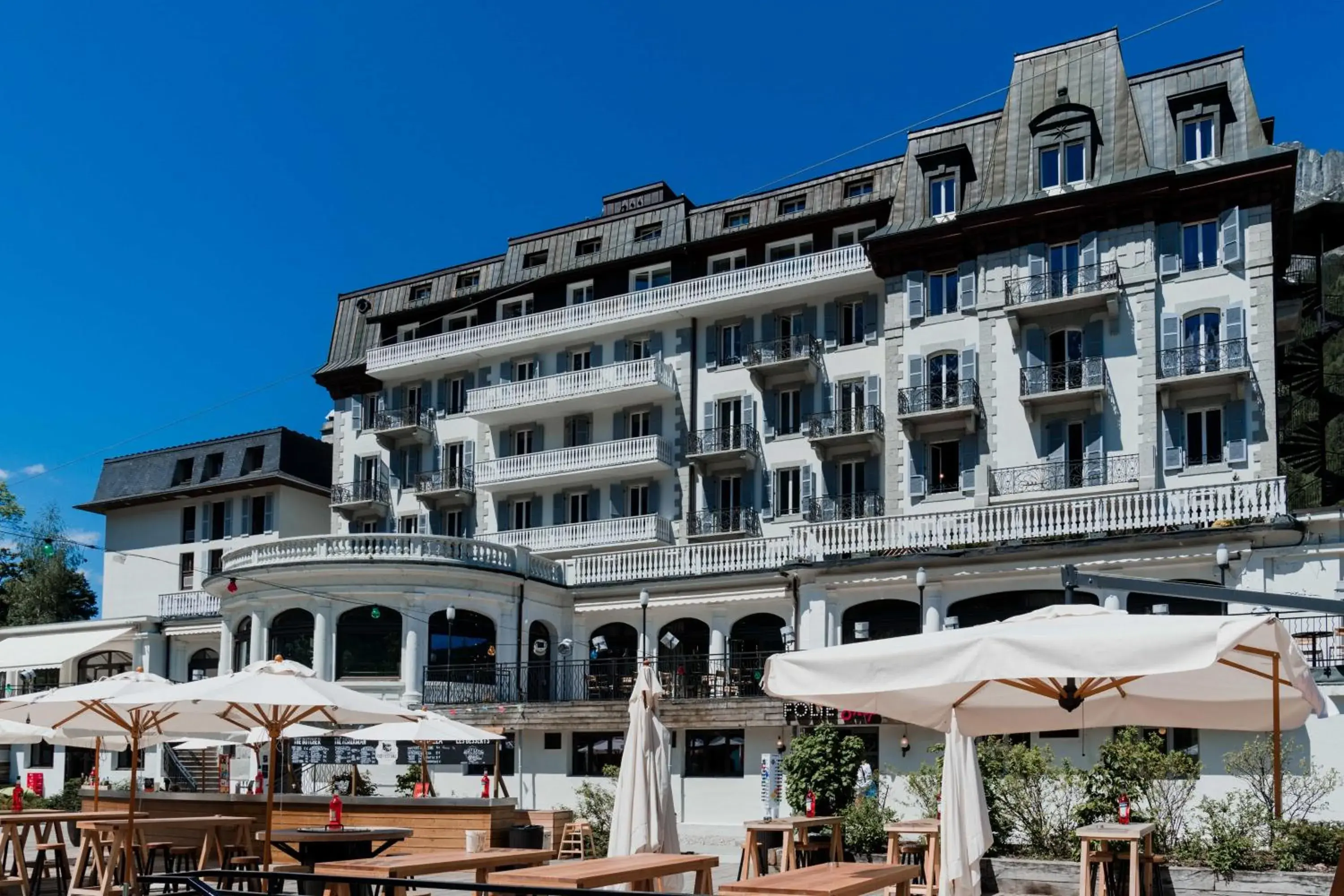 Property building in La Folie Douce Hotels Chamonix Property building in La Folie Douce Hotels Chamonix