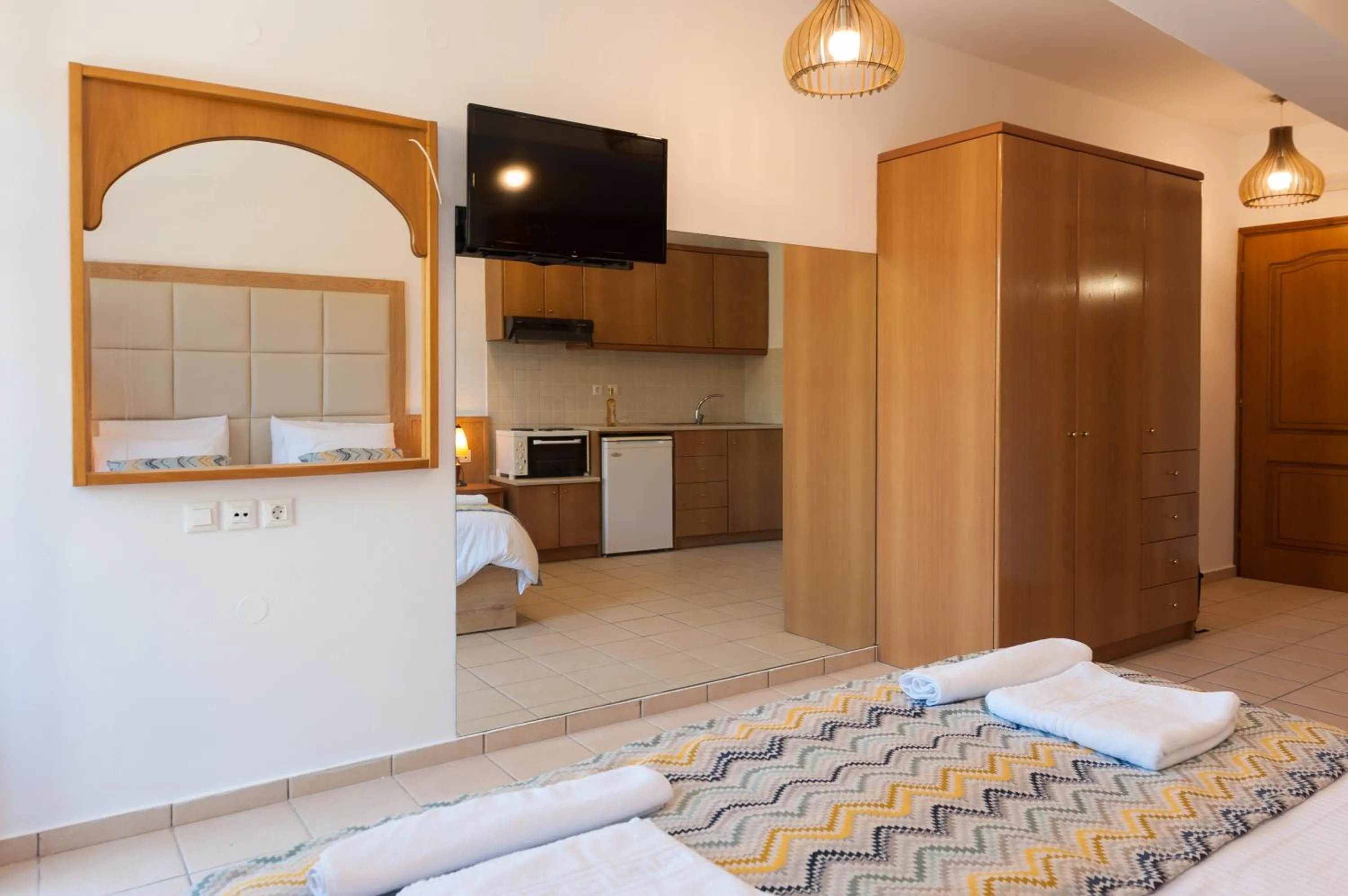 Photo of the whole room, Bed in Pallazzo Fortezza