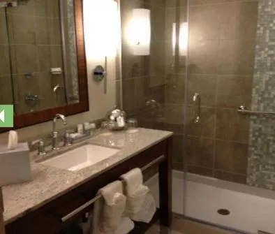 Bathroom in Seven Clans Hotel at Coushatta