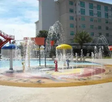 Swimming pool in Seven Clans Hotel at Coushatta Swimming pool in Seven Clans Hotel at Coushatta