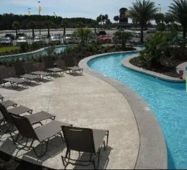 Swimming pool in Seven Clans Hotel at Coushatta Swimming pool in Seven Clans Hotel at Coushatta