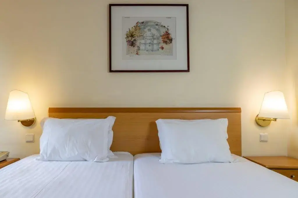 Bed in Flag Hotel Guimarães Fafe Bed in Flag Hotel Guimarães Fafe