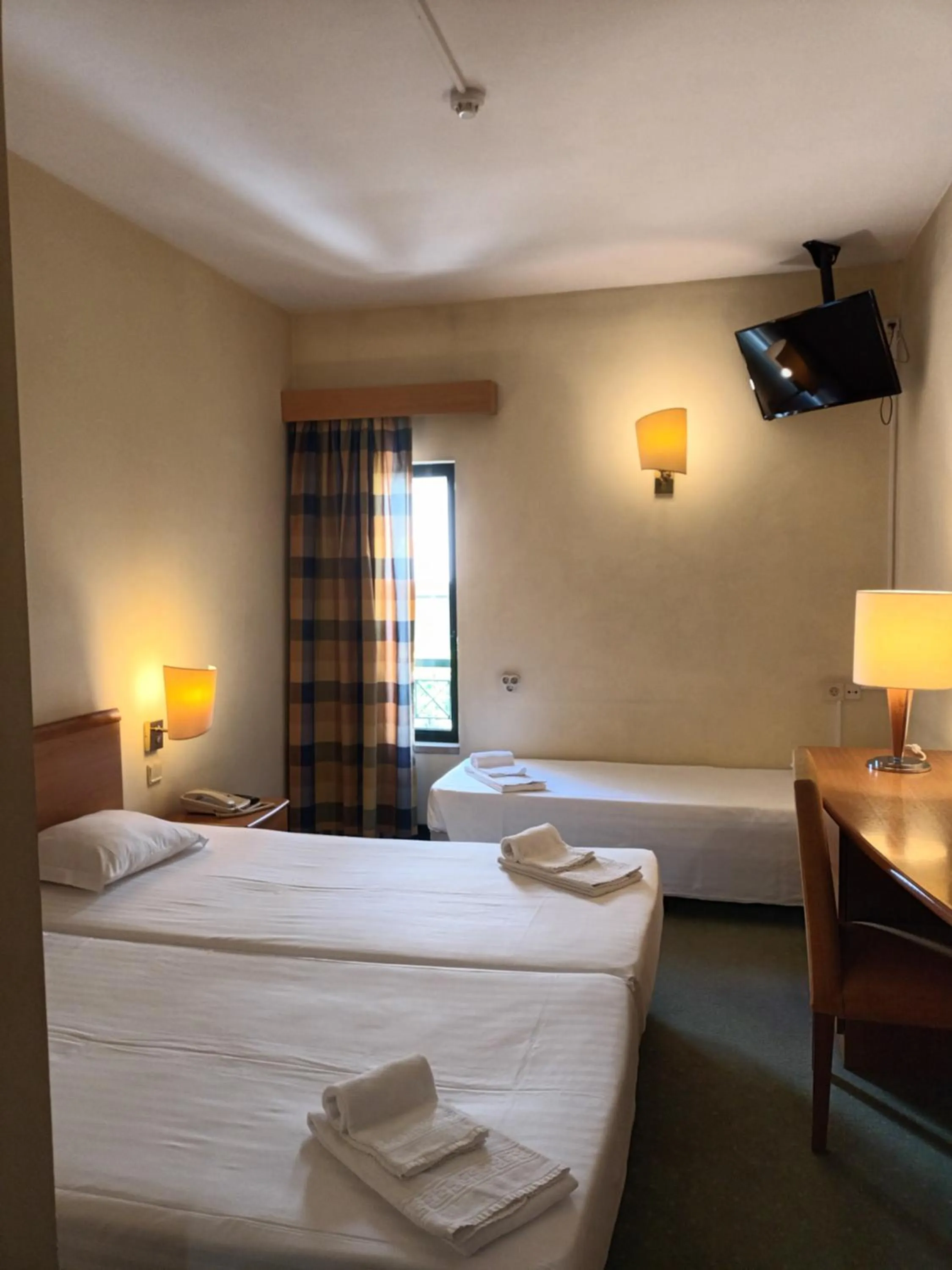 Bed in Flag Hotel Guimarães Fafe