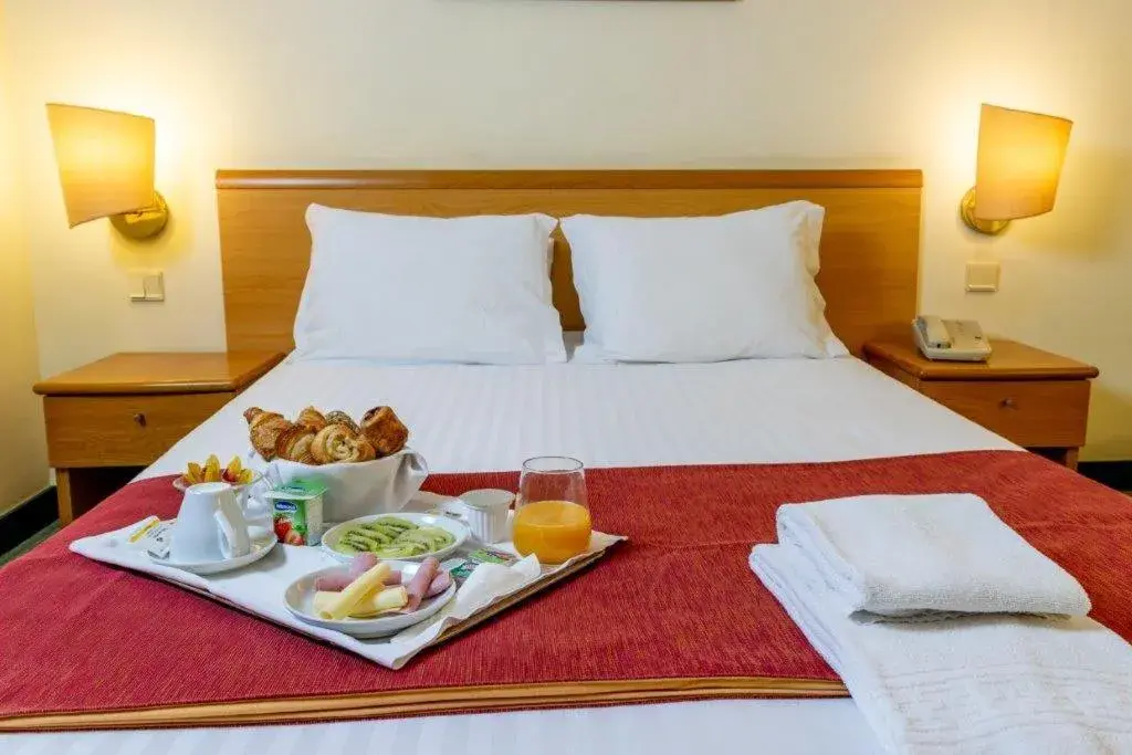 Bed in Flag Hotel Guimarães Fafe Bed in Flag Hotel Guimarães Fafe