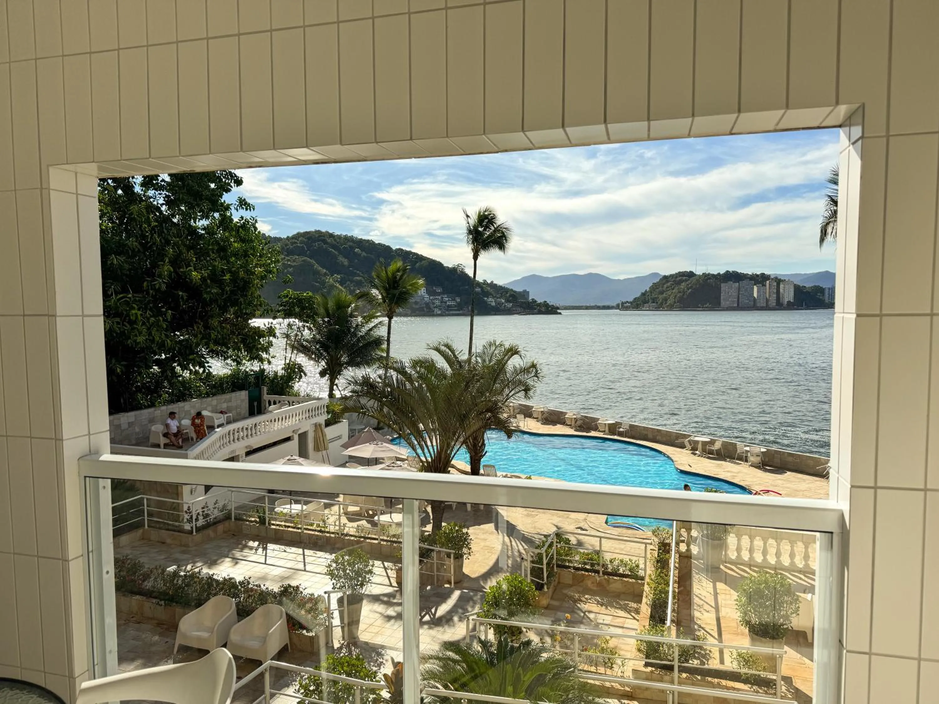 View (from property/room) in Ilha Porchat Hotel