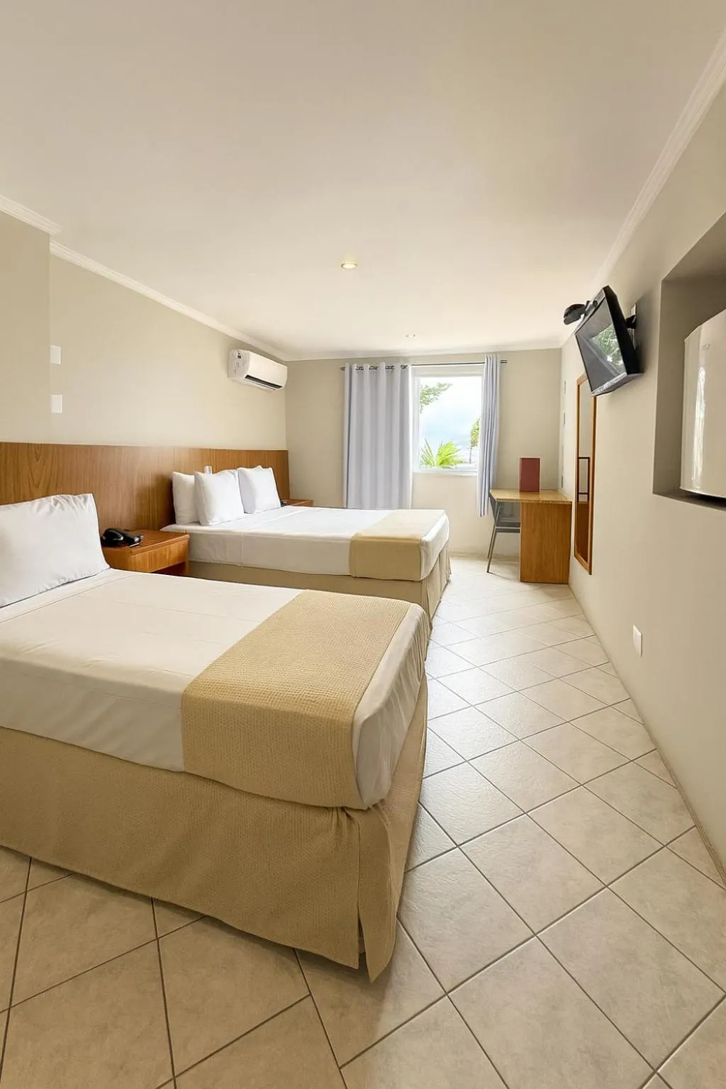 Bedroom, Bed in Ilha Porchat Hotel