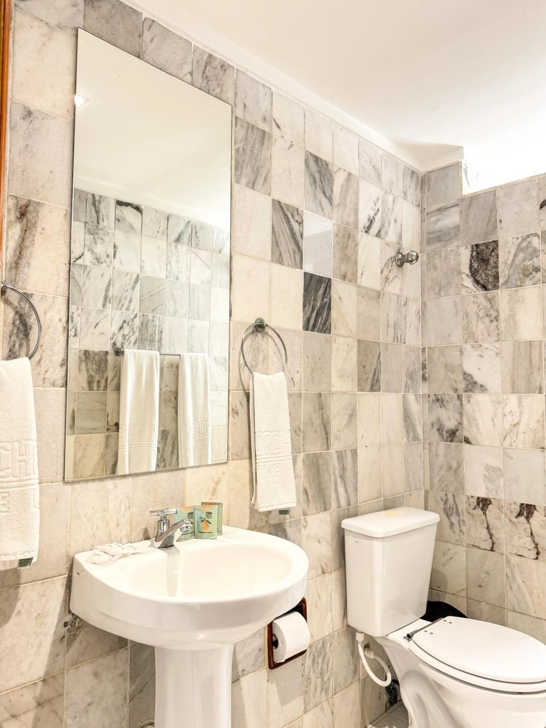 Bathroom in Ilha Porchat Hotel