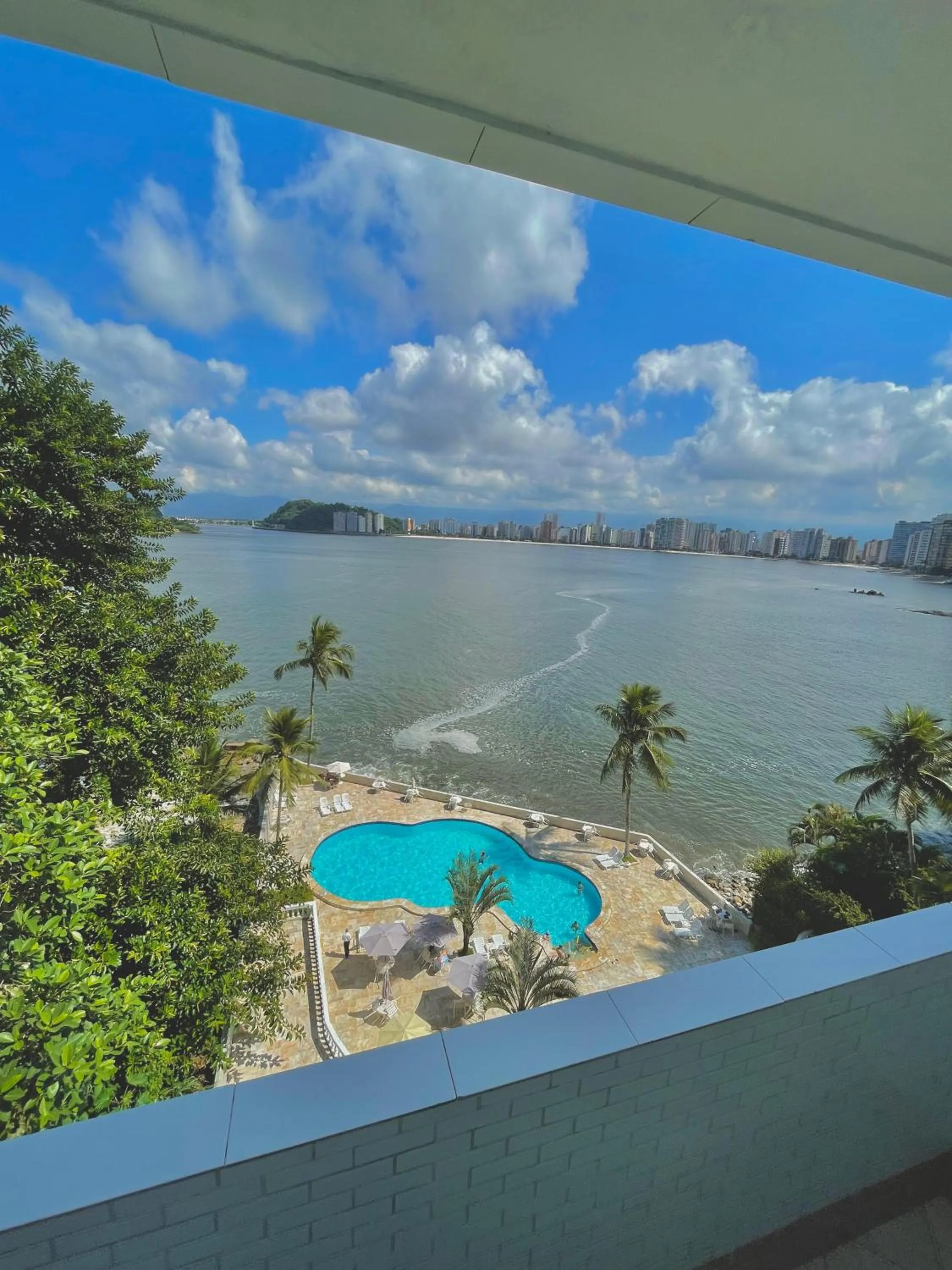 Balcony/Terrace in Ilha Porchat Hotel