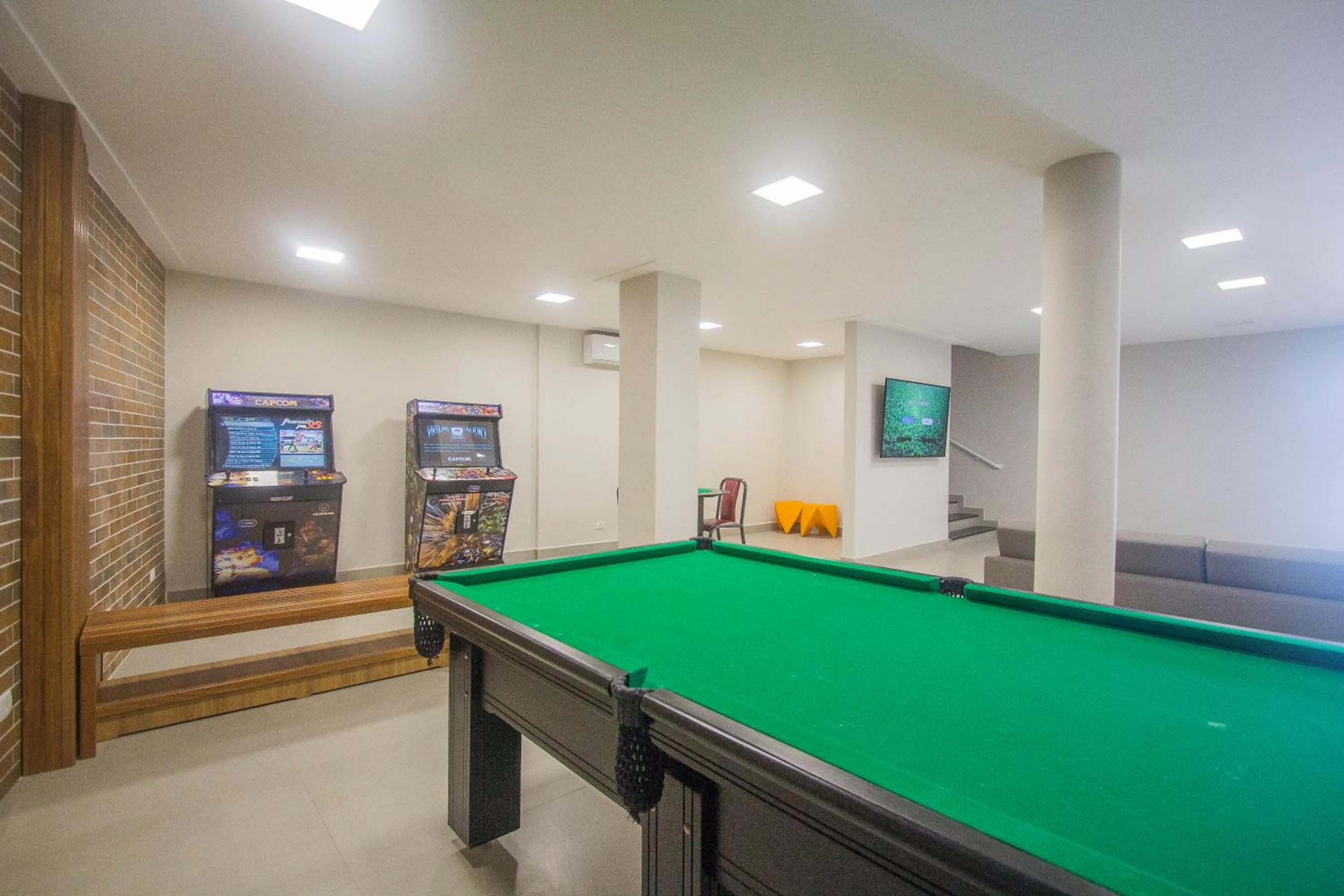 Game Room in Ilha Porchat Hotel