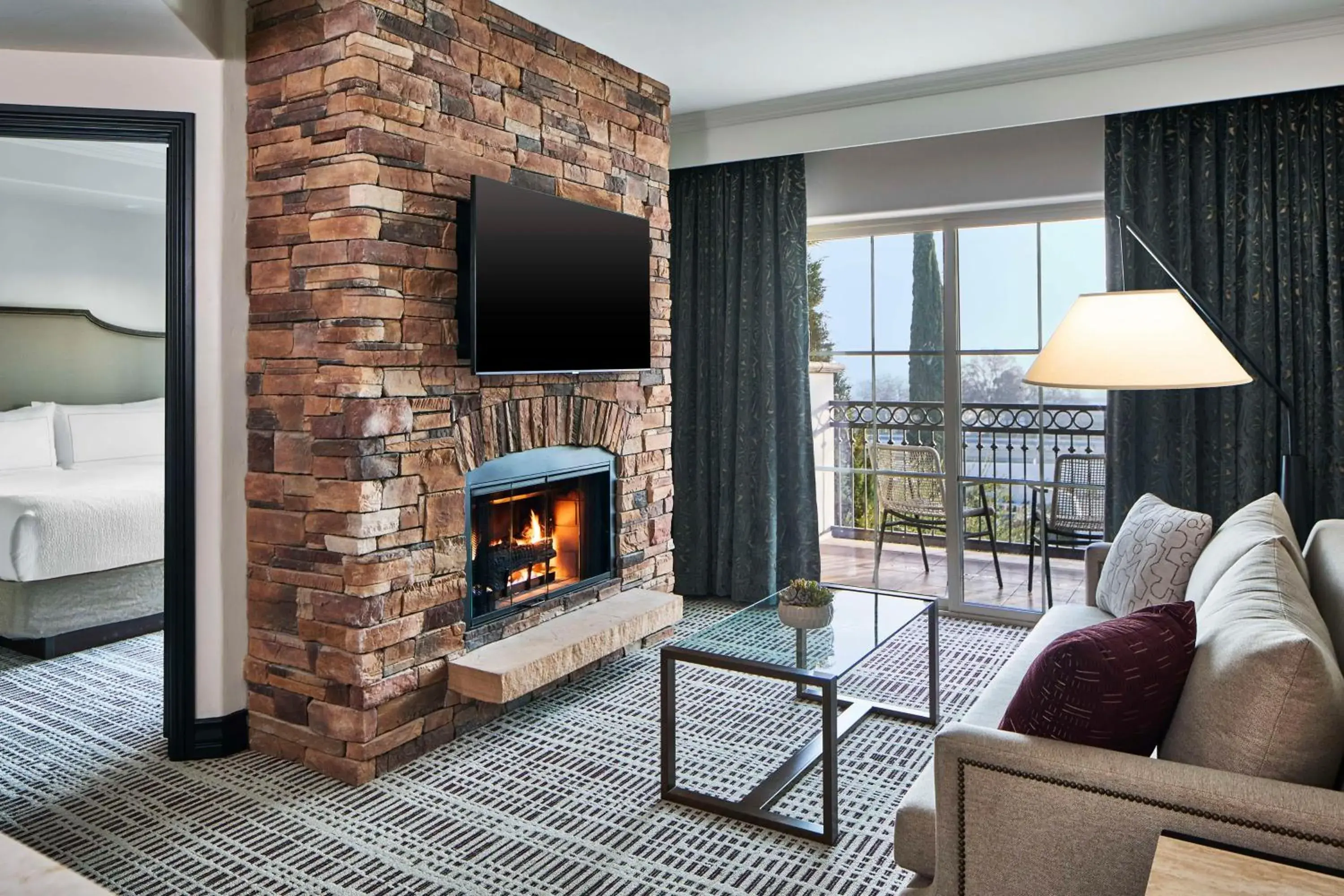 Living room in Bellasera Hotel & Suites Paso Robles, Tapestry by Hilton Living room in Bellasera Hotel & Suites Paso Robles, Tapestry by Hilton