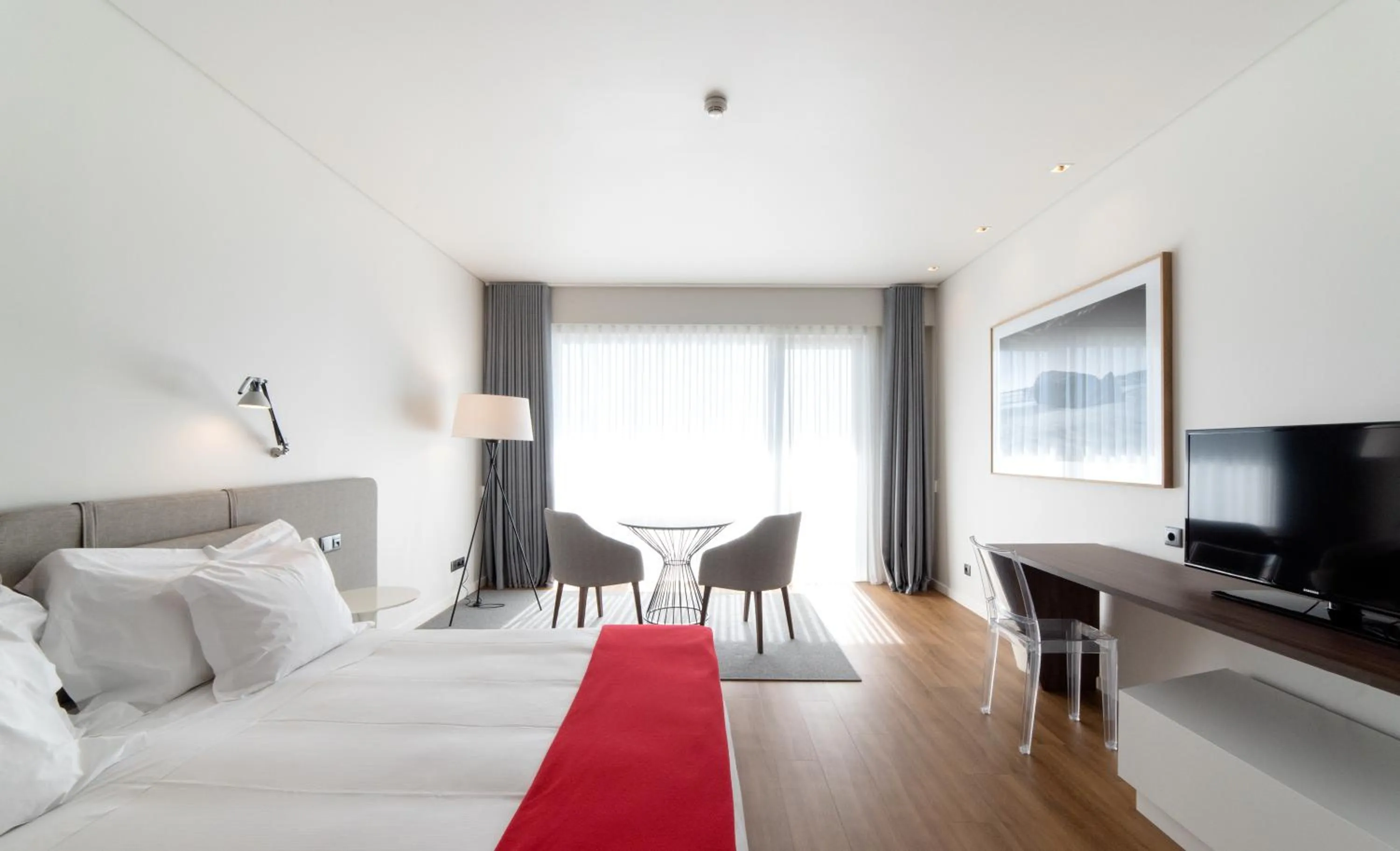 Bed in Hotel Flor De Sal